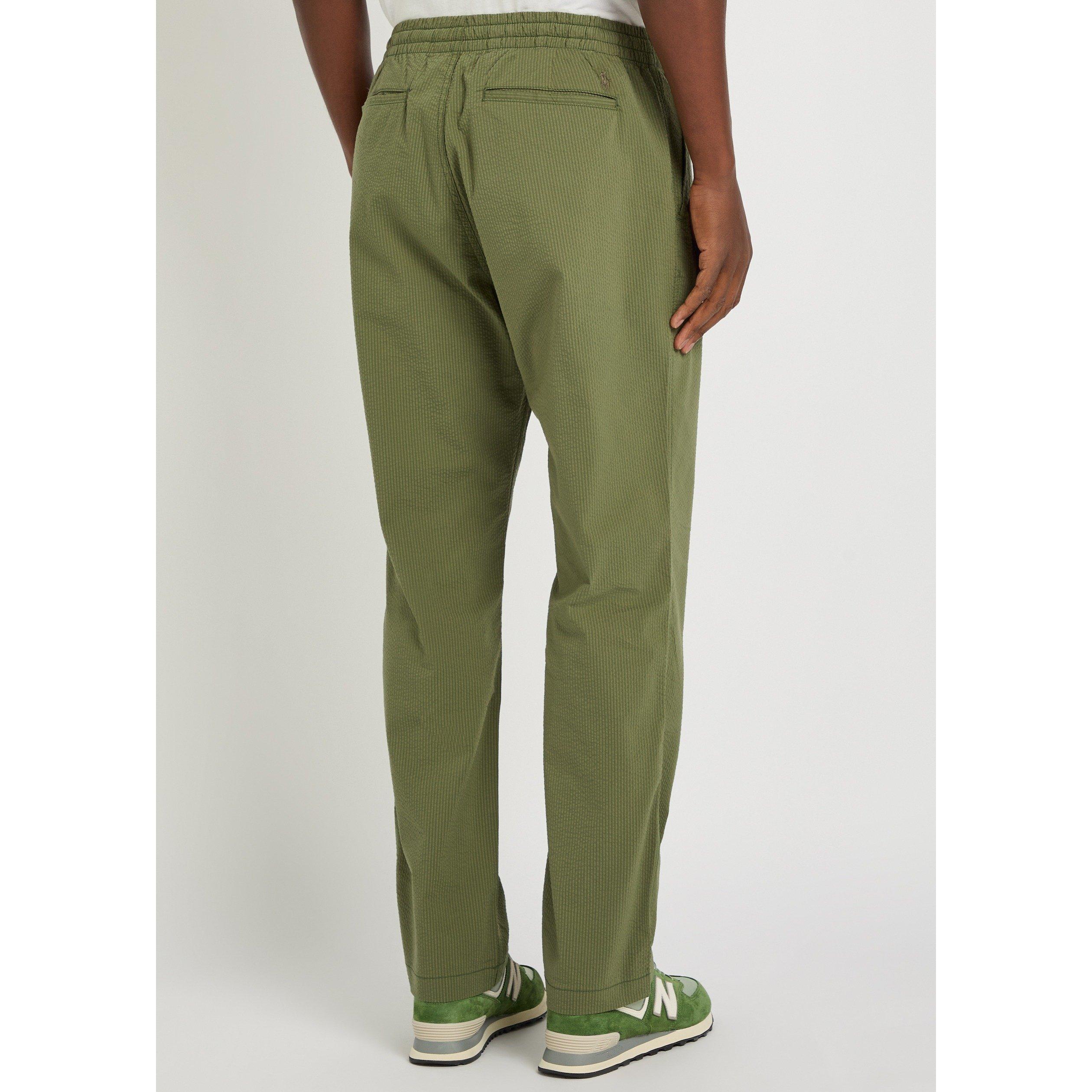OLIVE - Polo Ralph Lauren - PRL DRWSTRNG WOVEN TRSR - 3