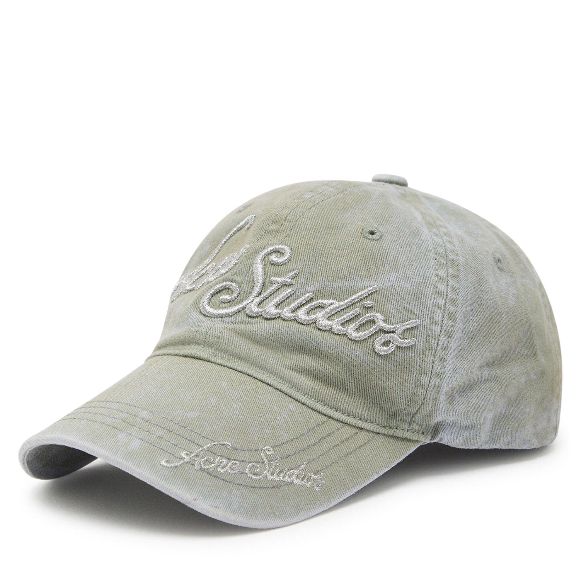 GREY - Acne Studios - Unisex Cotton Logo Baseball Cap - 2