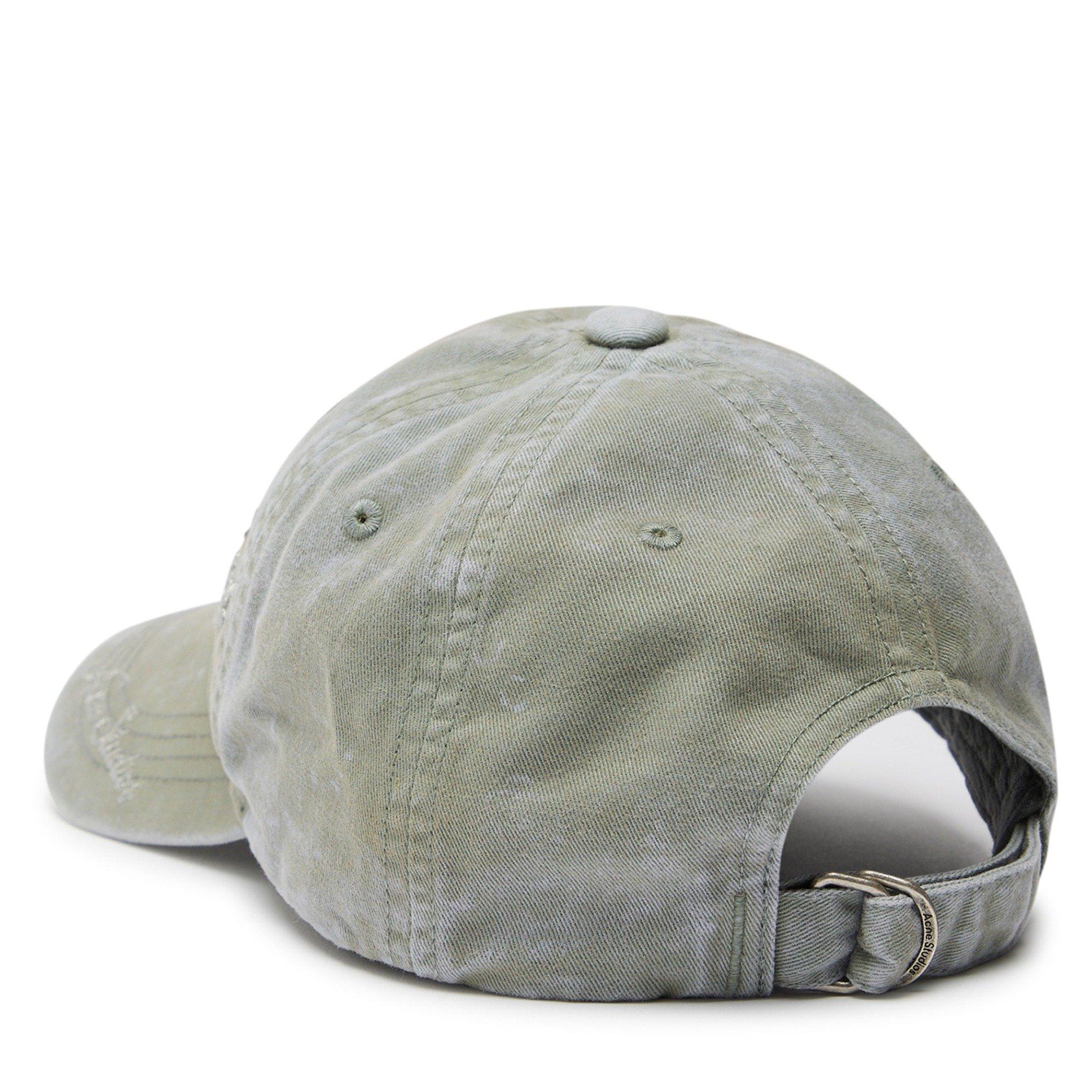 GREY - Acne Studios - Unisex Cotton Logo Baseball Cap - 3
