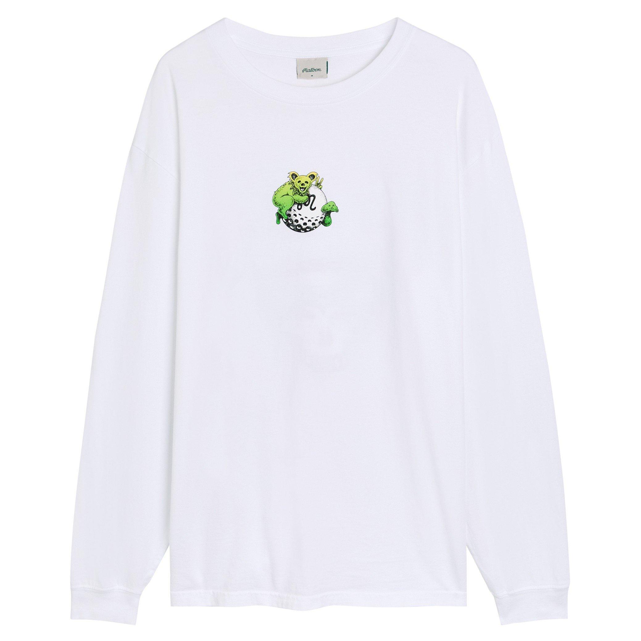 WHITE - Malbon - MAL GRATEFUL DEAD LS TEE