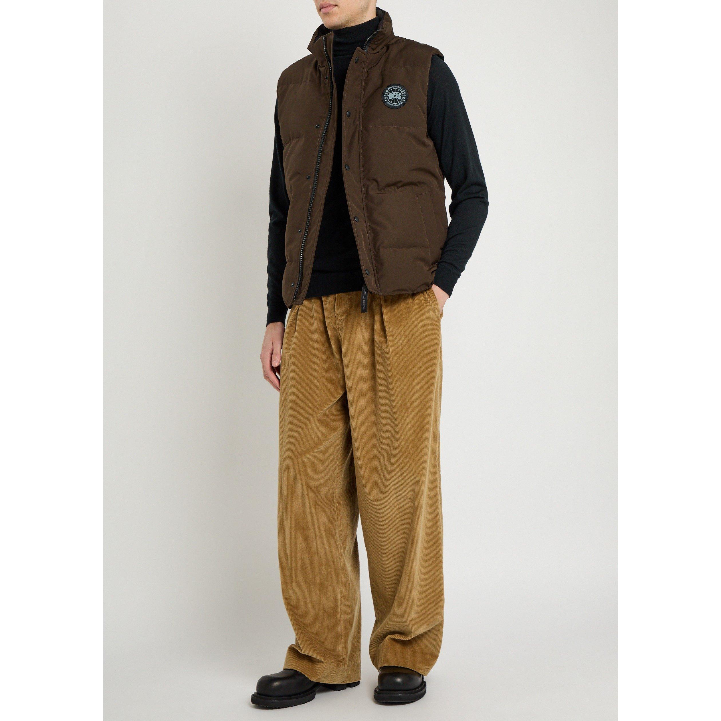 BROWN - Canada Goose - CG GILET PDDED GARSON BLK DISC - 5