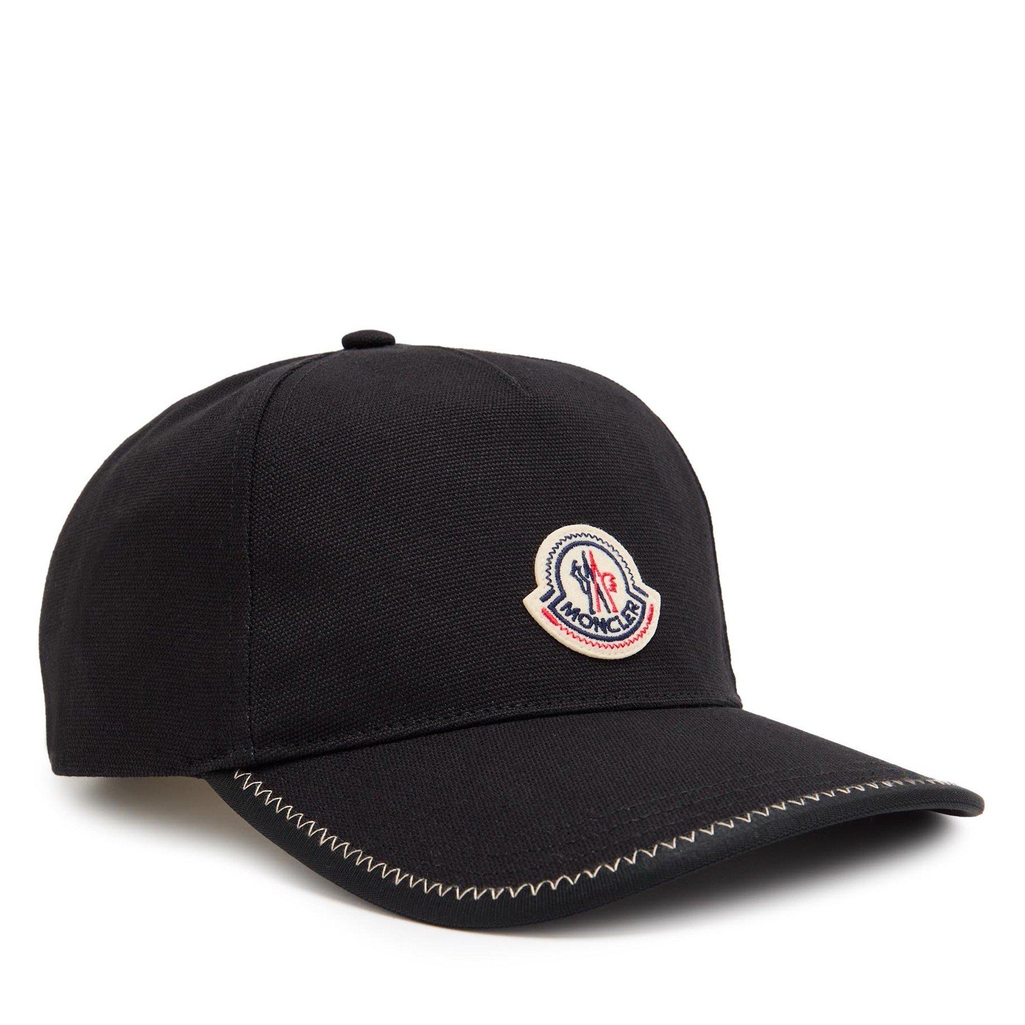BLACK - Moncler - MON BASEBALL CAP