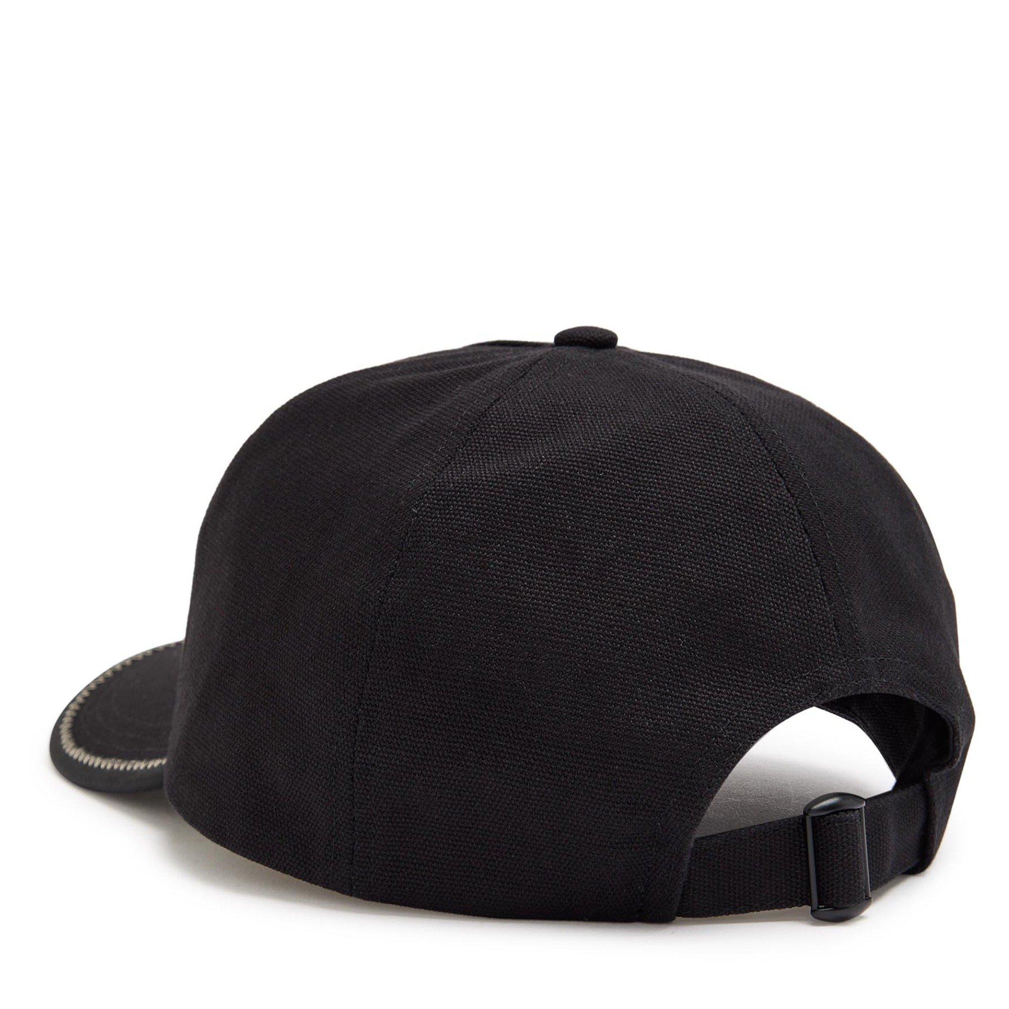 BLACK - Moncler - Men's Cotton Baseball Cap - 2