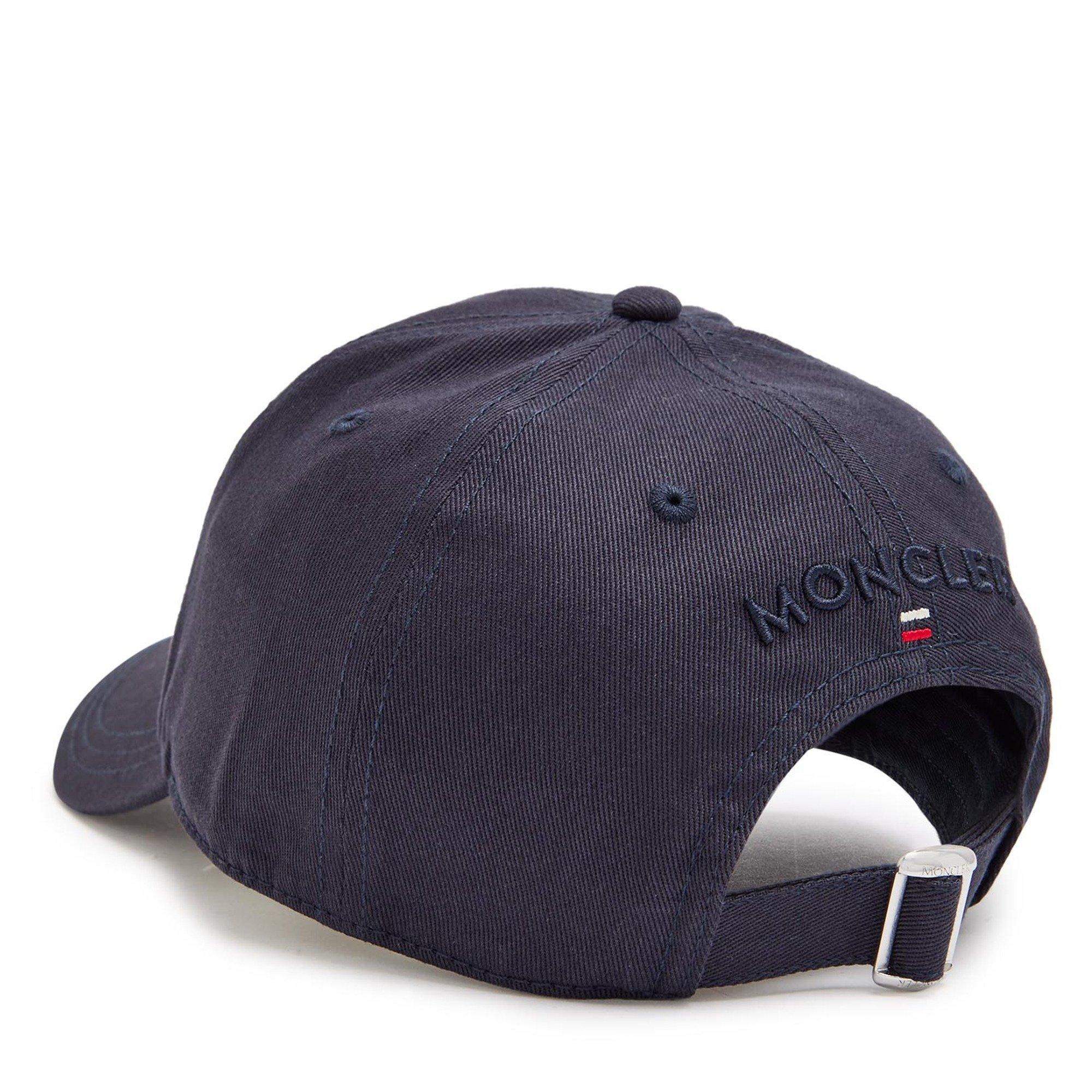 NAVY - Moncler - Men's Cotton Baseball Cap - 2