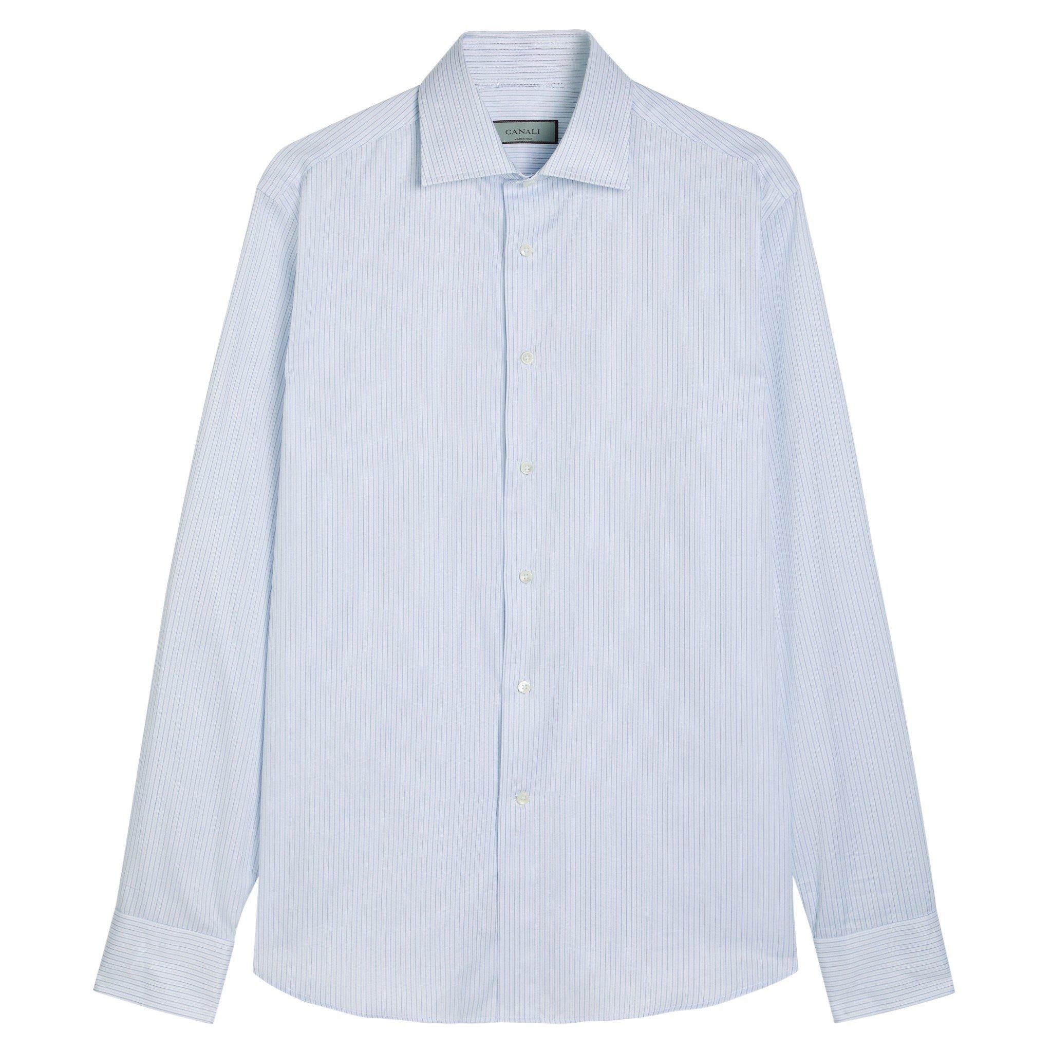 BLUE - Canali - CAN FORMAL STRP SHRT - 1