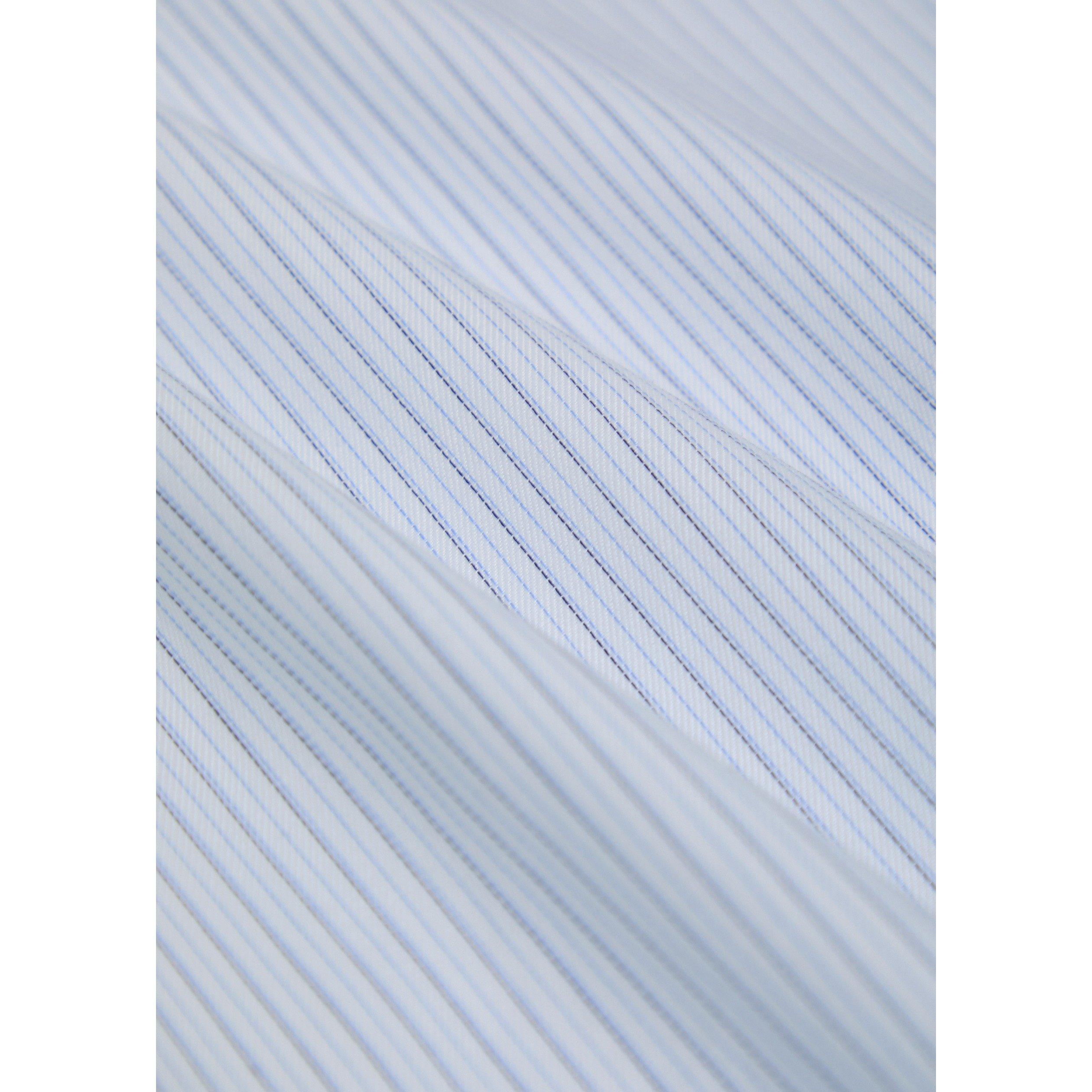 BLUE - Canali - CAN FORMAL STRP SHRT - 4