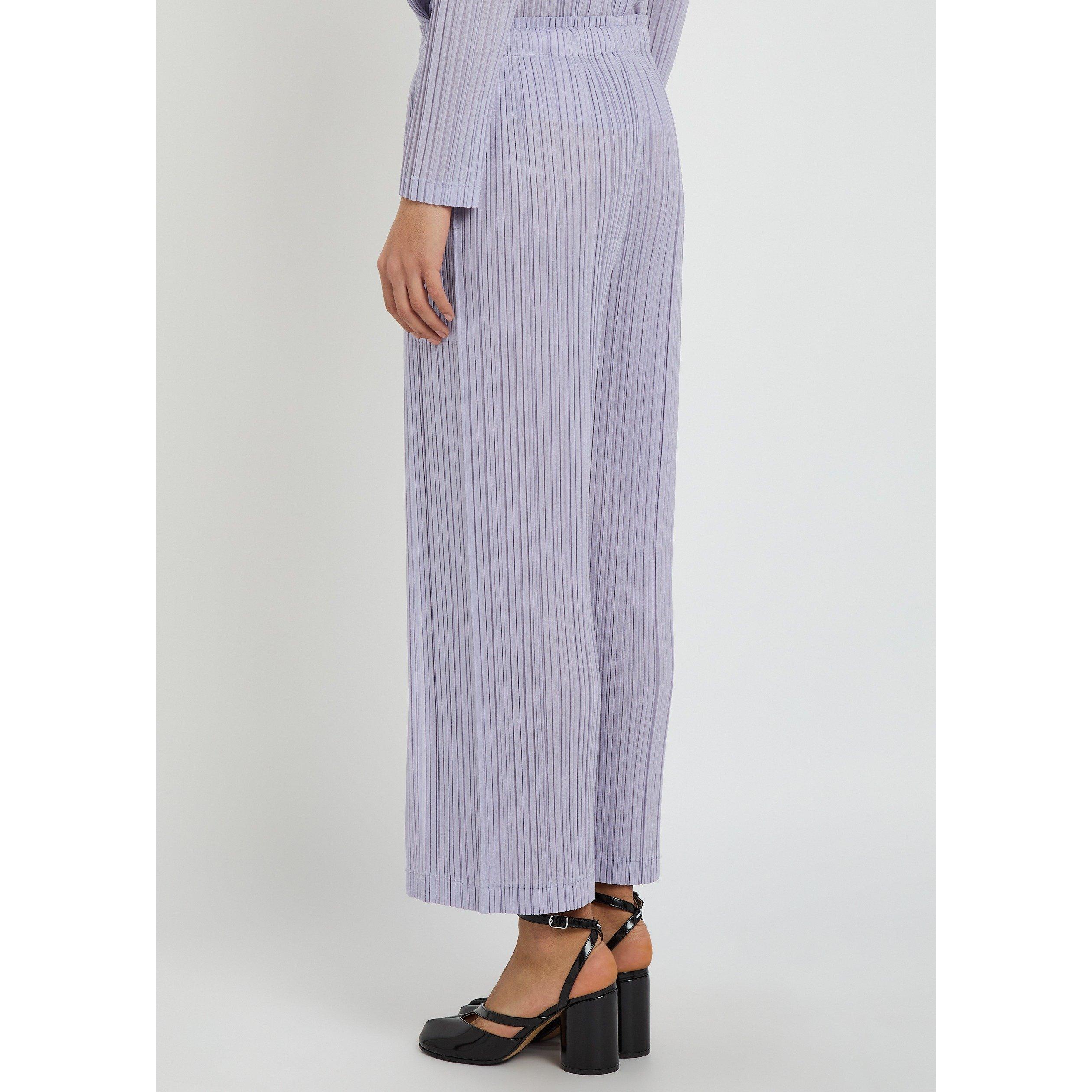 LIGHT PURPLE - Issey Miyake - PANTS - RAMIE PLEATS - 3