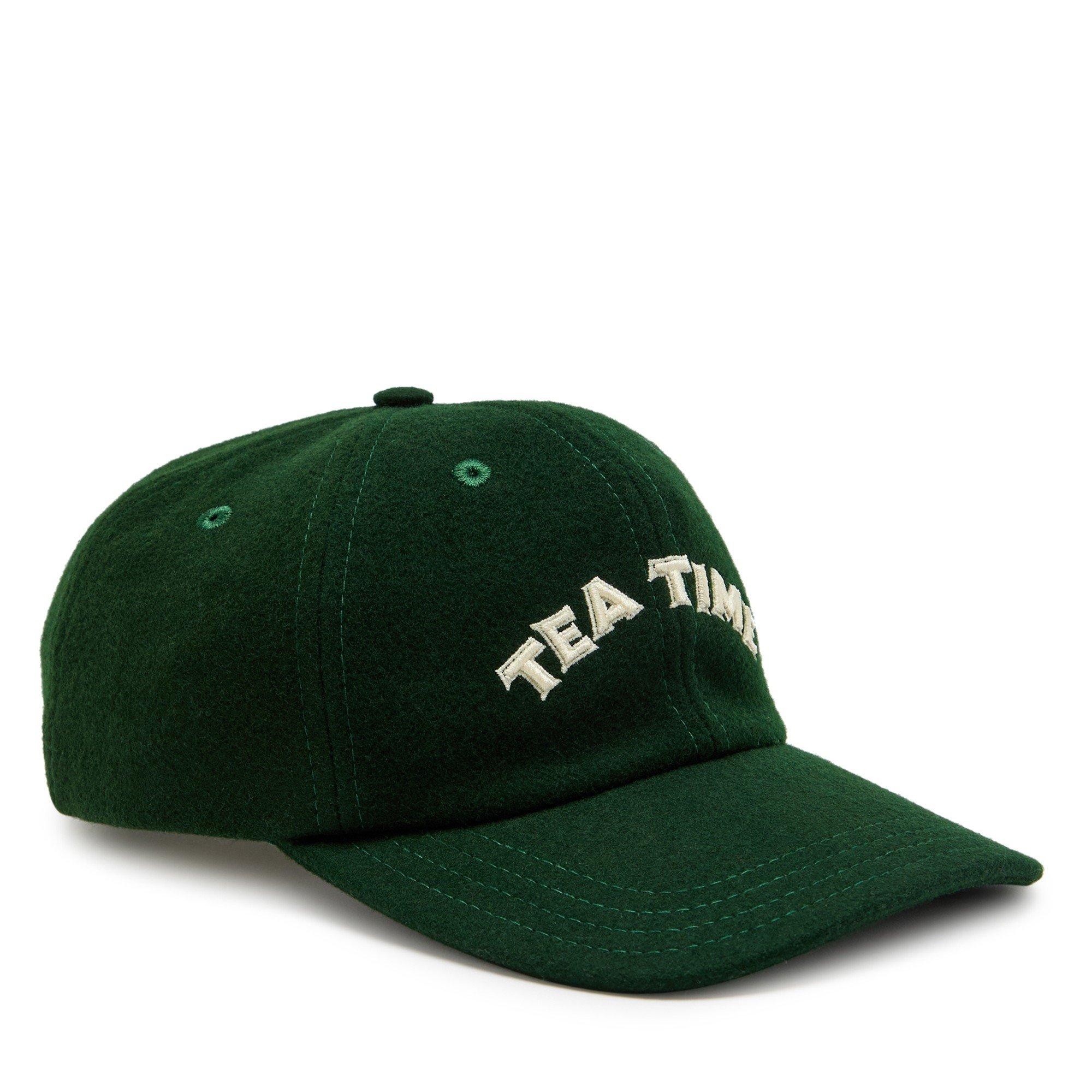 DARK GREEN - Drakes - DRA HAT CAP WOOL
