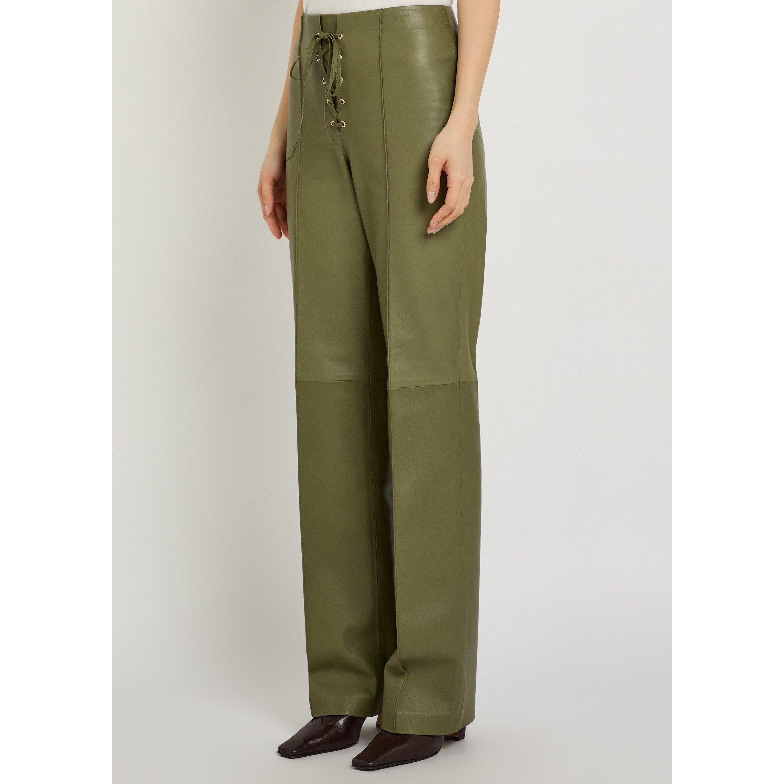 KHAKI - SKIIM - BELL BOTTOM TROUSERS - 2