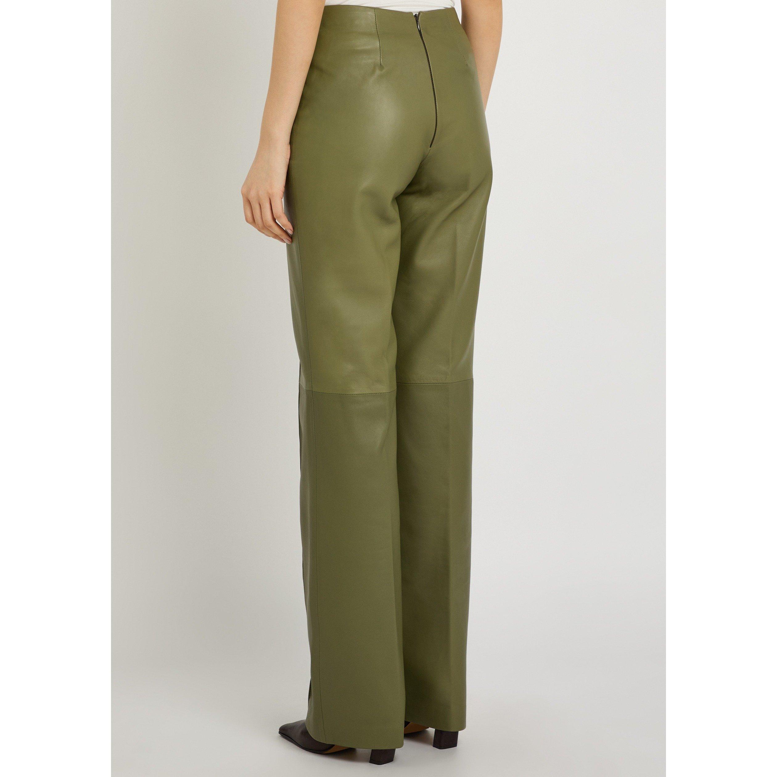 KHAKI - SKIIM - BELL BOTTOM TROUSERS - 3