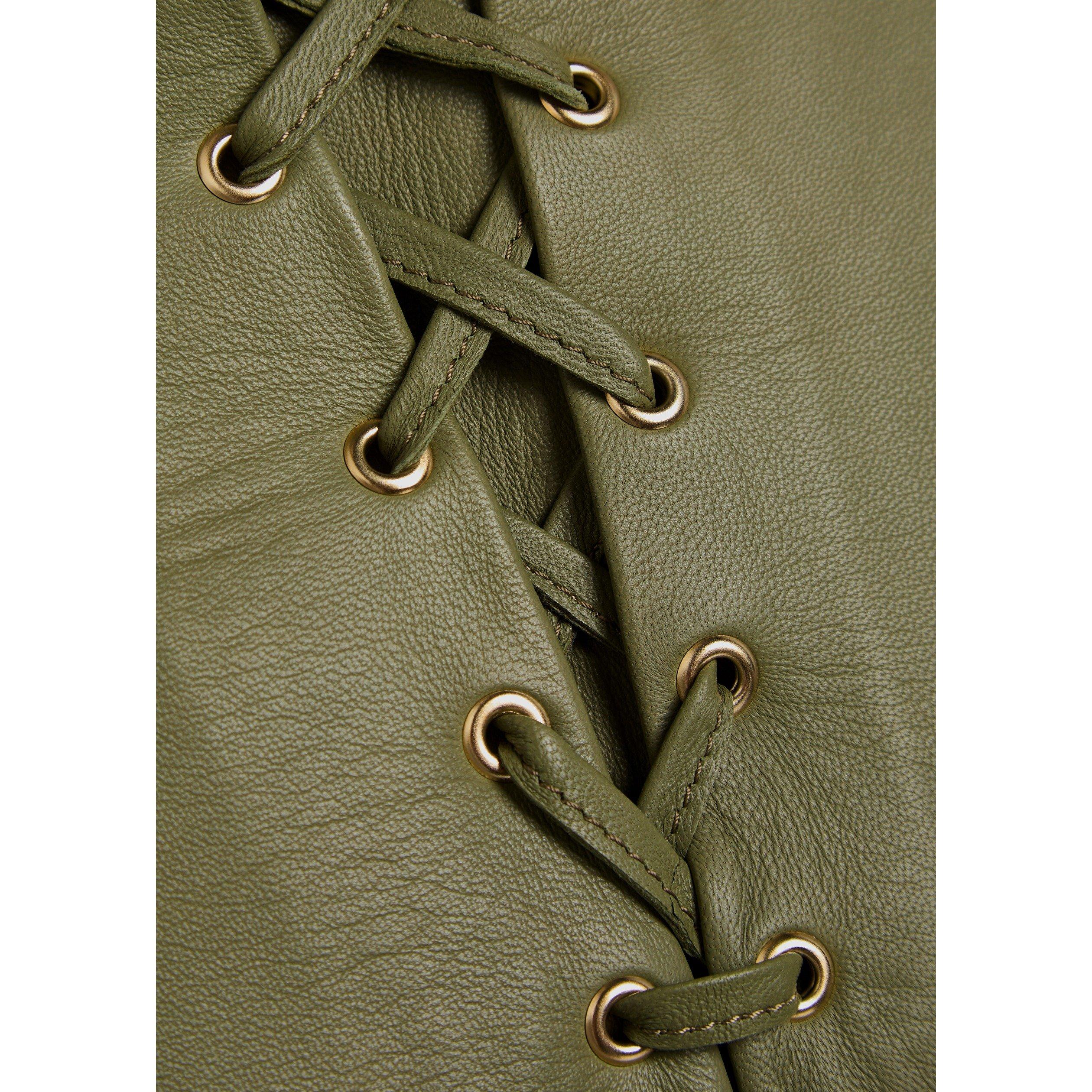 KHAKI - SKIIM - BELL BOTTOM TROUSERS - 4
