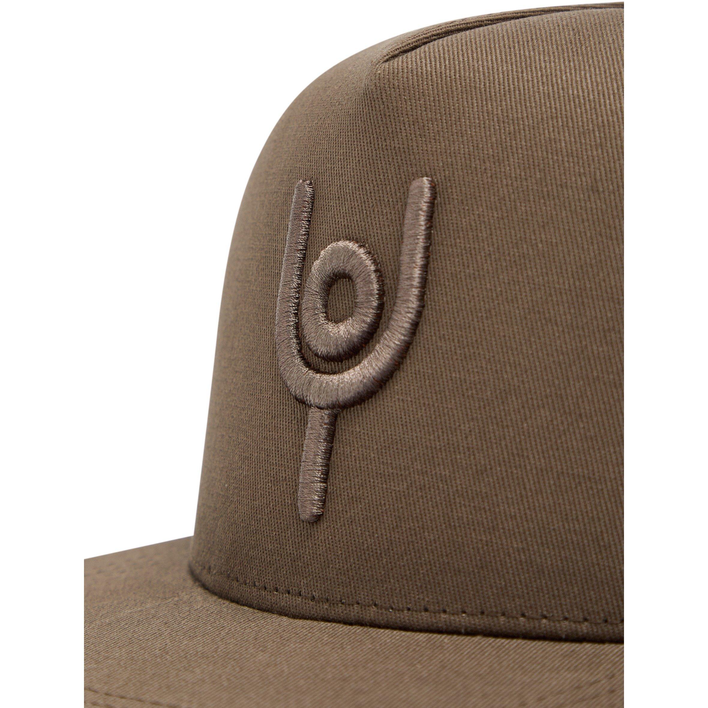 BROWN - Now You Live - Women's Cotton Trucker Cap - 3