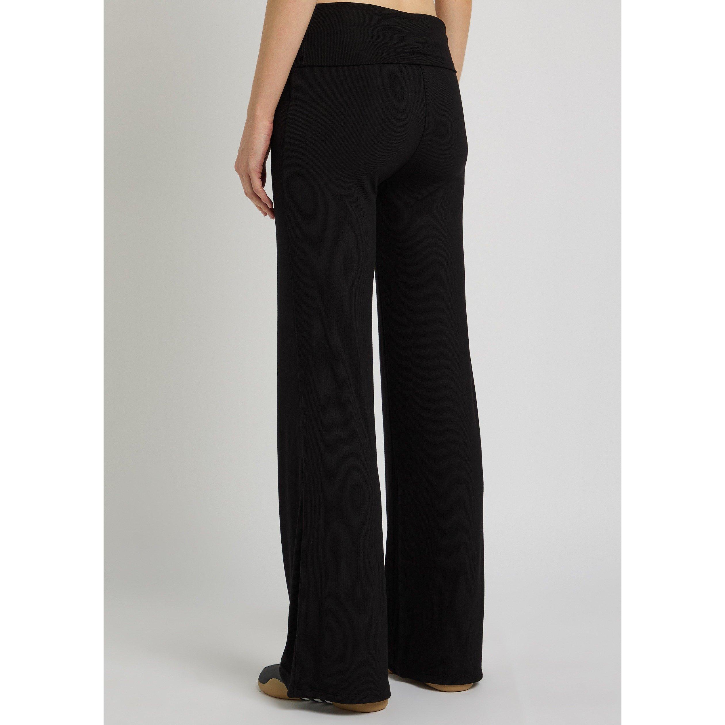 BLACK - TALA - TR 365 SL ROLLWST FLRE TROUSER - 3