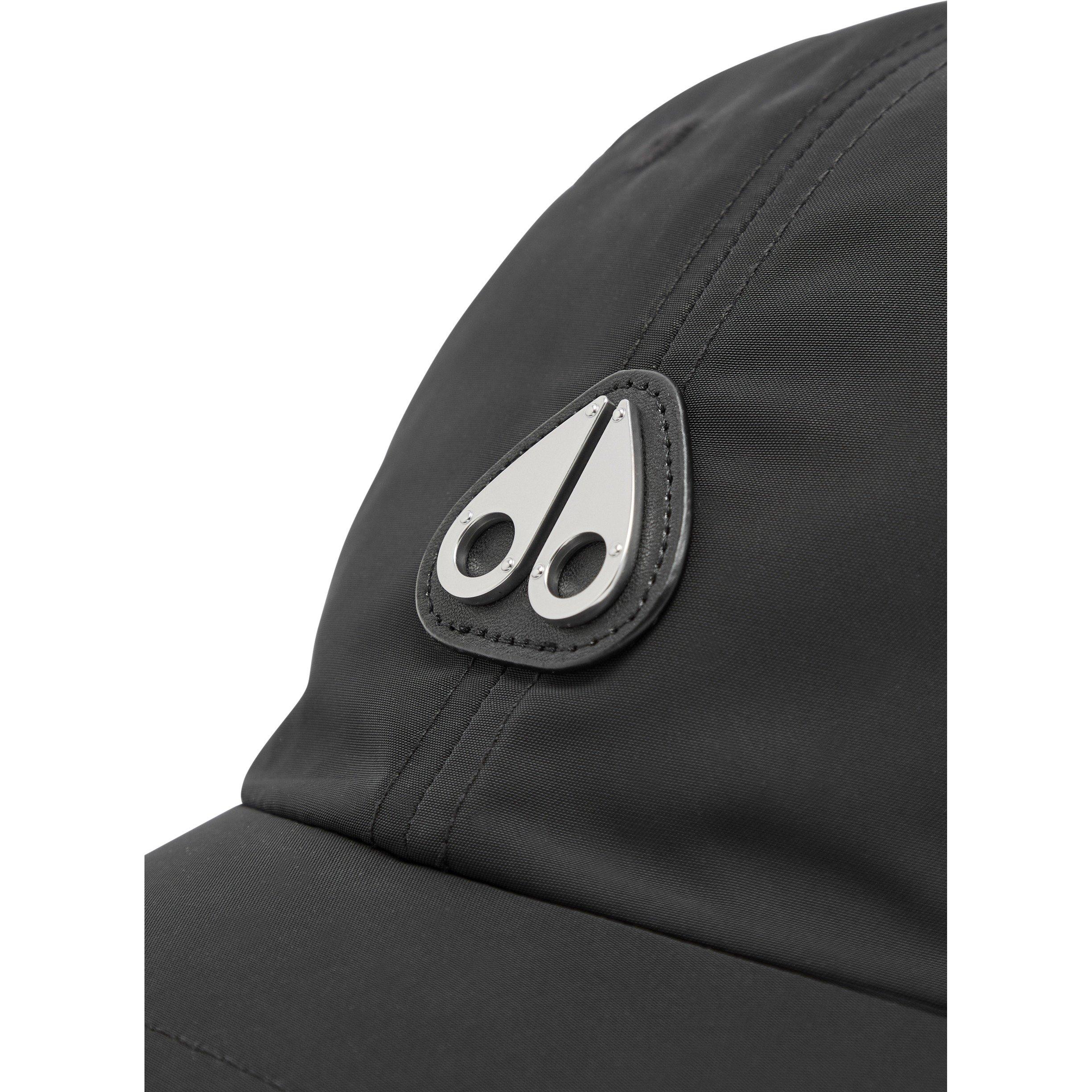 BLACK - Moose Knuckles - Men's Crescent Logo Baseball Cap - 3