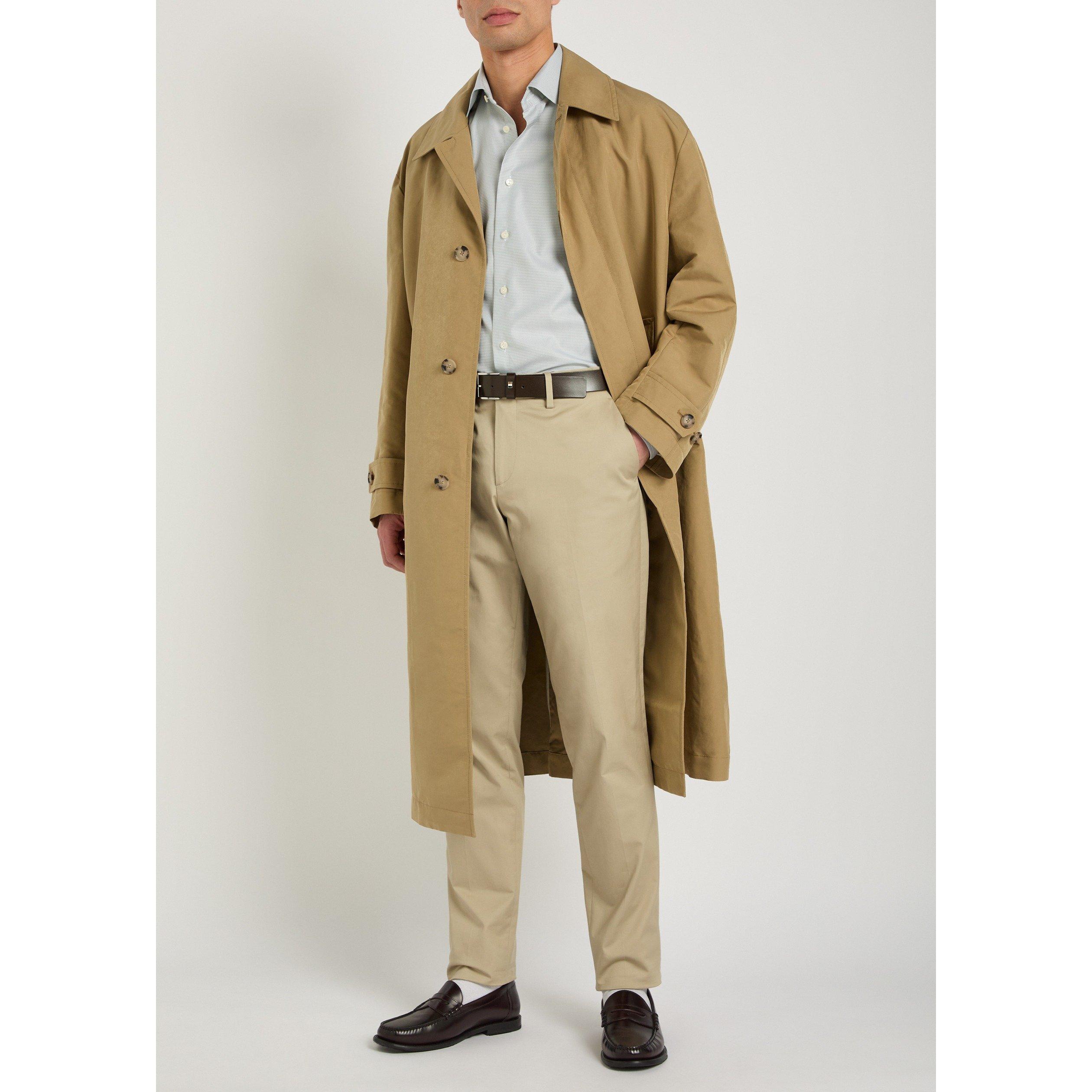 LIGHT GREEN - Eton - ETON SHRT LS SIG TWILL HNDSTTH - 5
