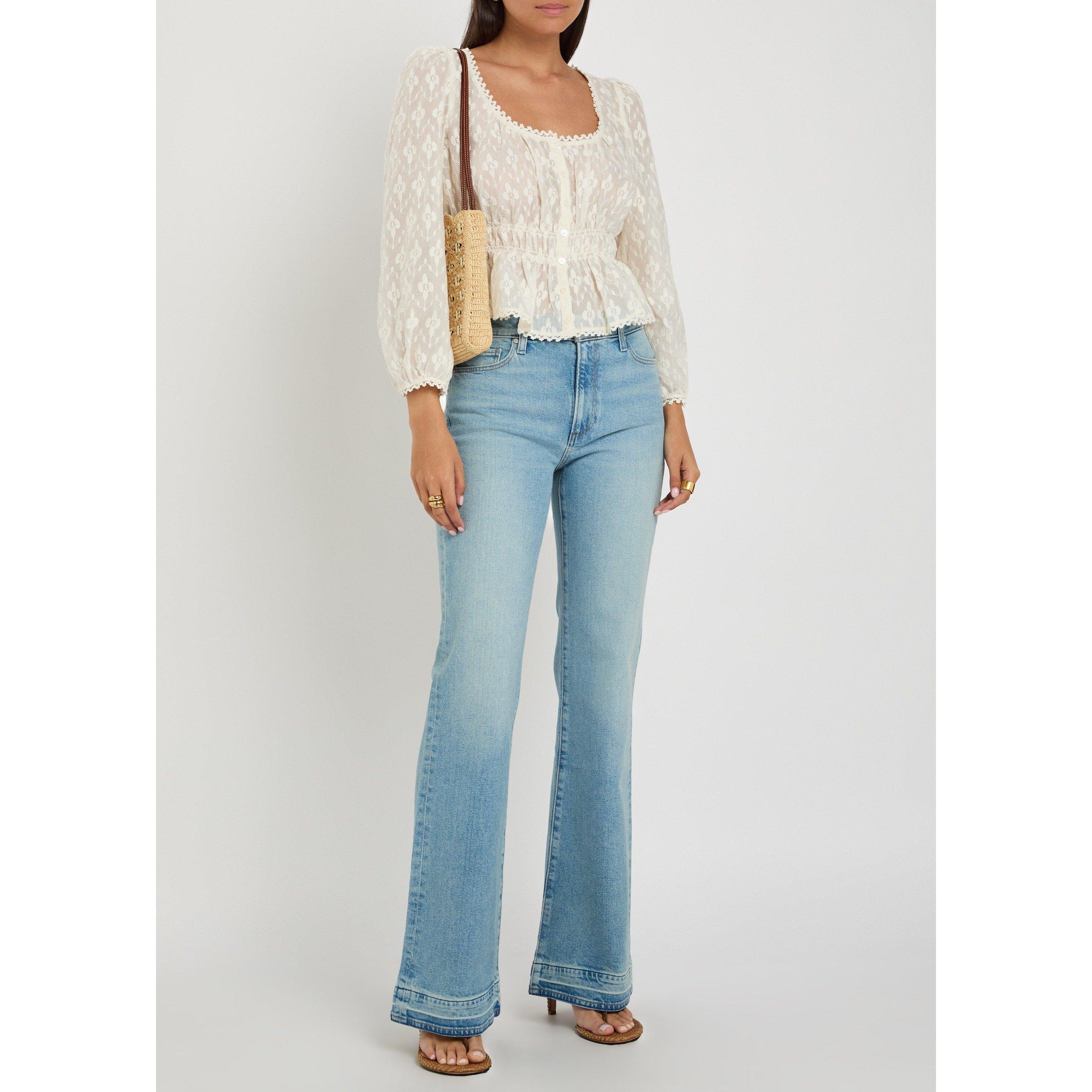 LIGHT BLUE - Paige - SOFIA 33 W/ UNDONE FINISHED H - 5