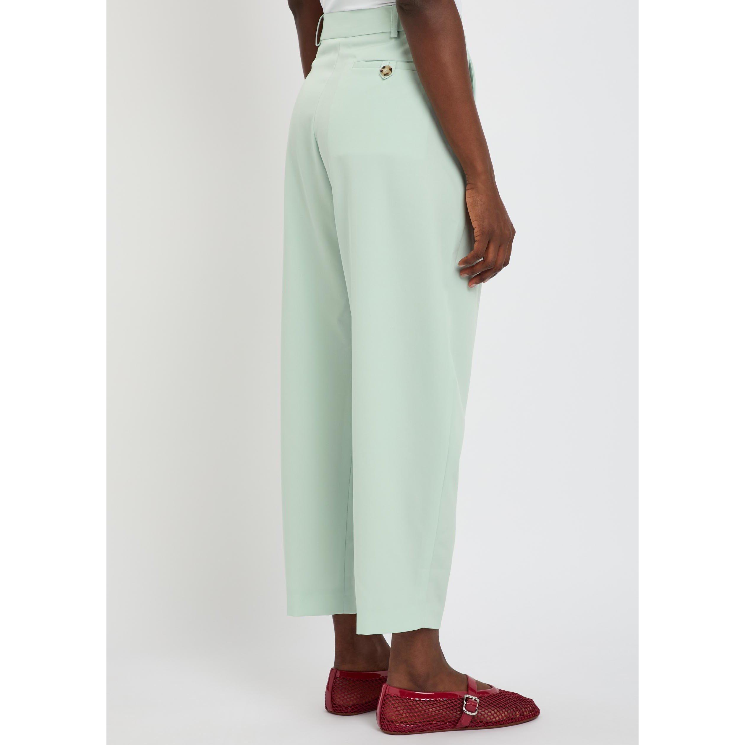 LIGHT BLUE - Stella McCartney - Mid Rise Balloon Classic Tailo - 3