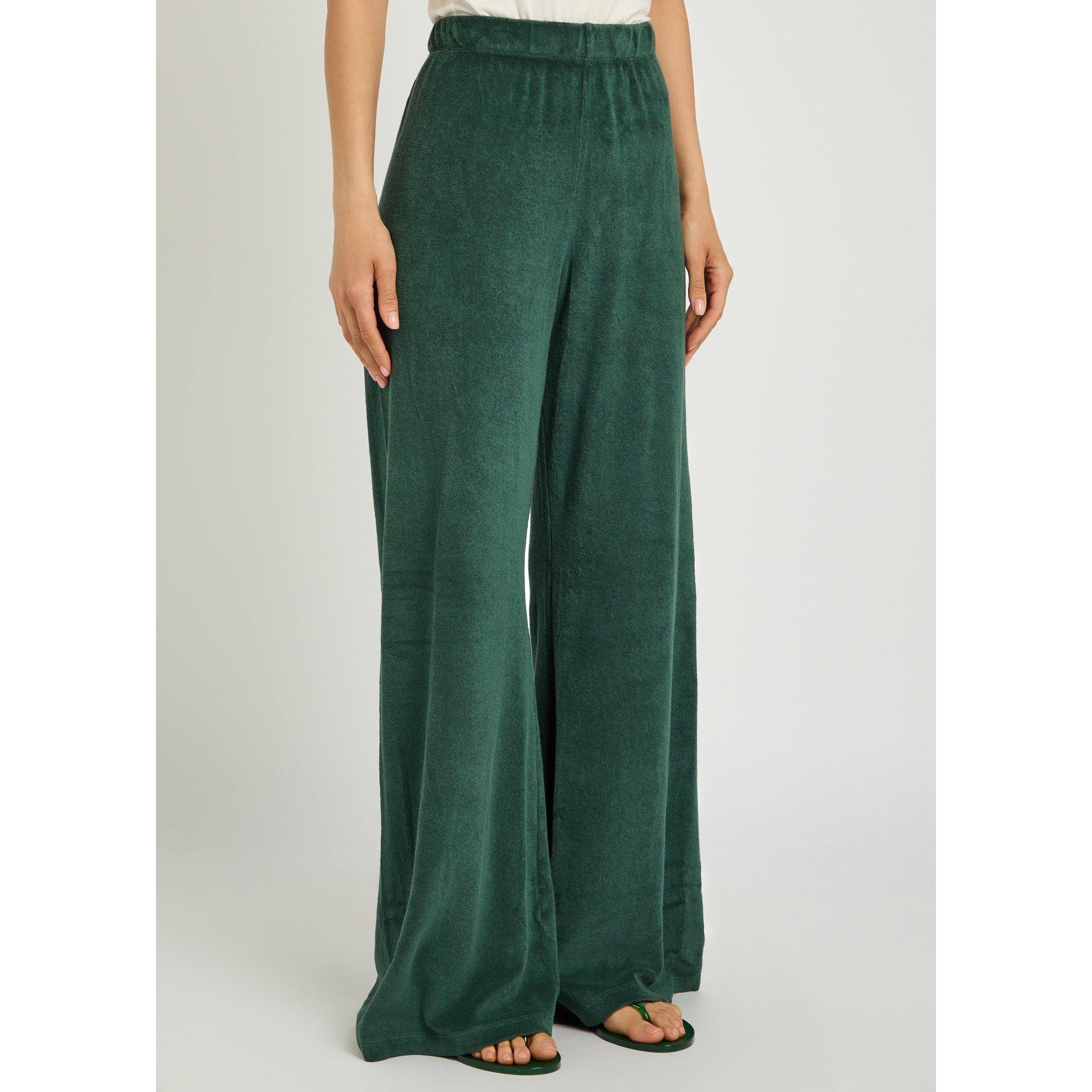 GREEN - Suzie Kondi - TR ZEPHYRA FLARE TROUSERS - 2