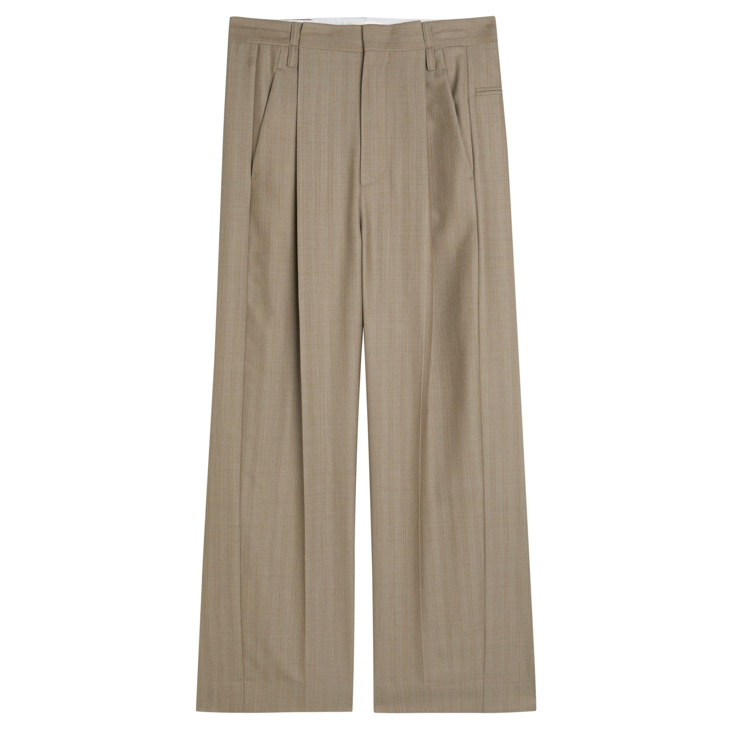 GREY AND OTHER - Victoria Beckham - PLEATED WAIST TROUSER - 1