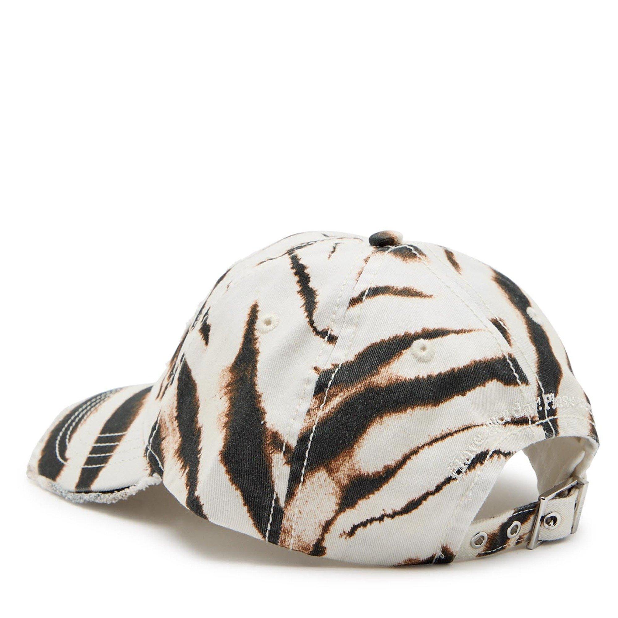 CREAM - Ganni - Printed Zebra Washed Cotton Ca - 2