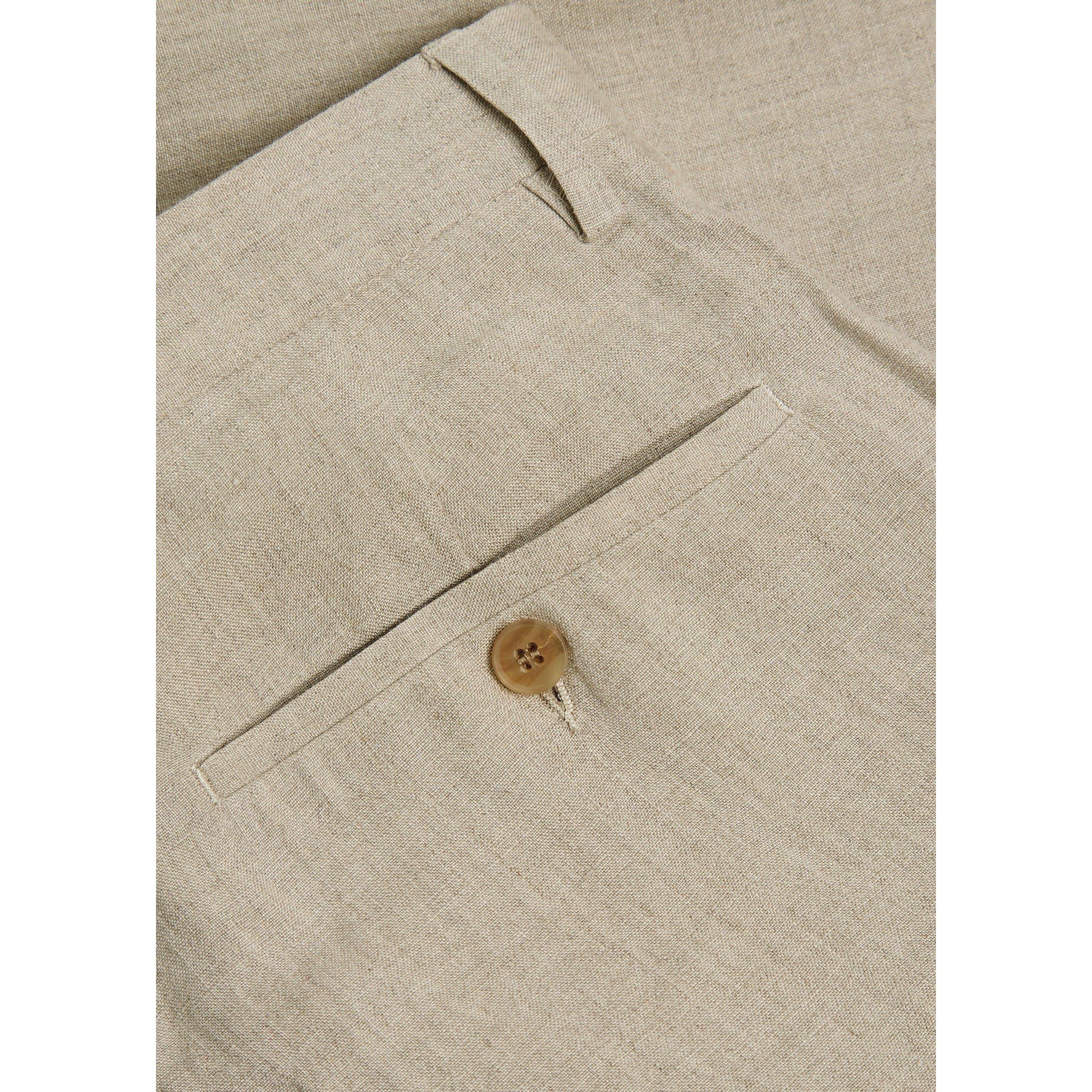 SAND - Sunspel - SUNSPEL LINEN TRSR - 4