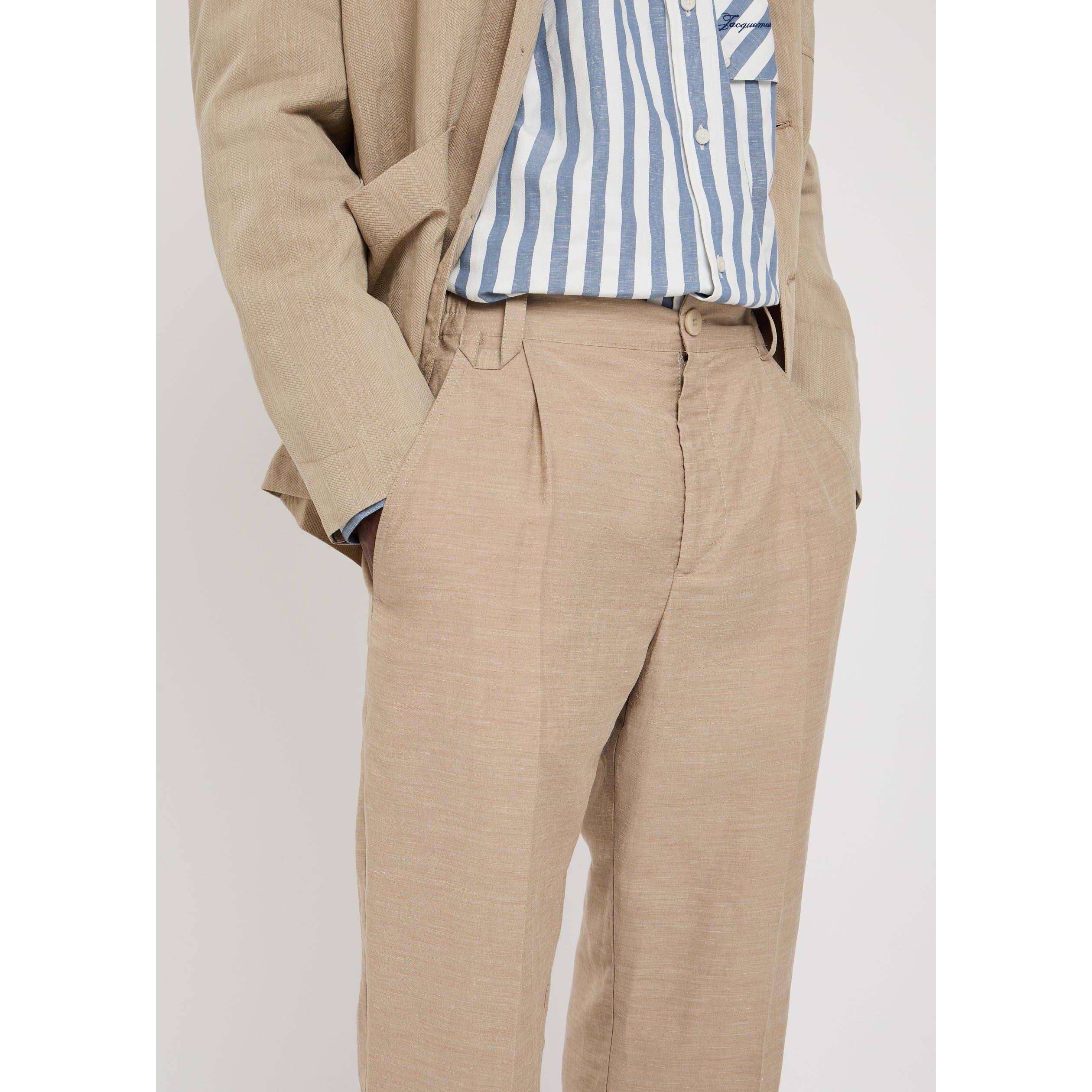 BEIGE - Jacquemus - JAC LE PANTALON CROISIERE - 4