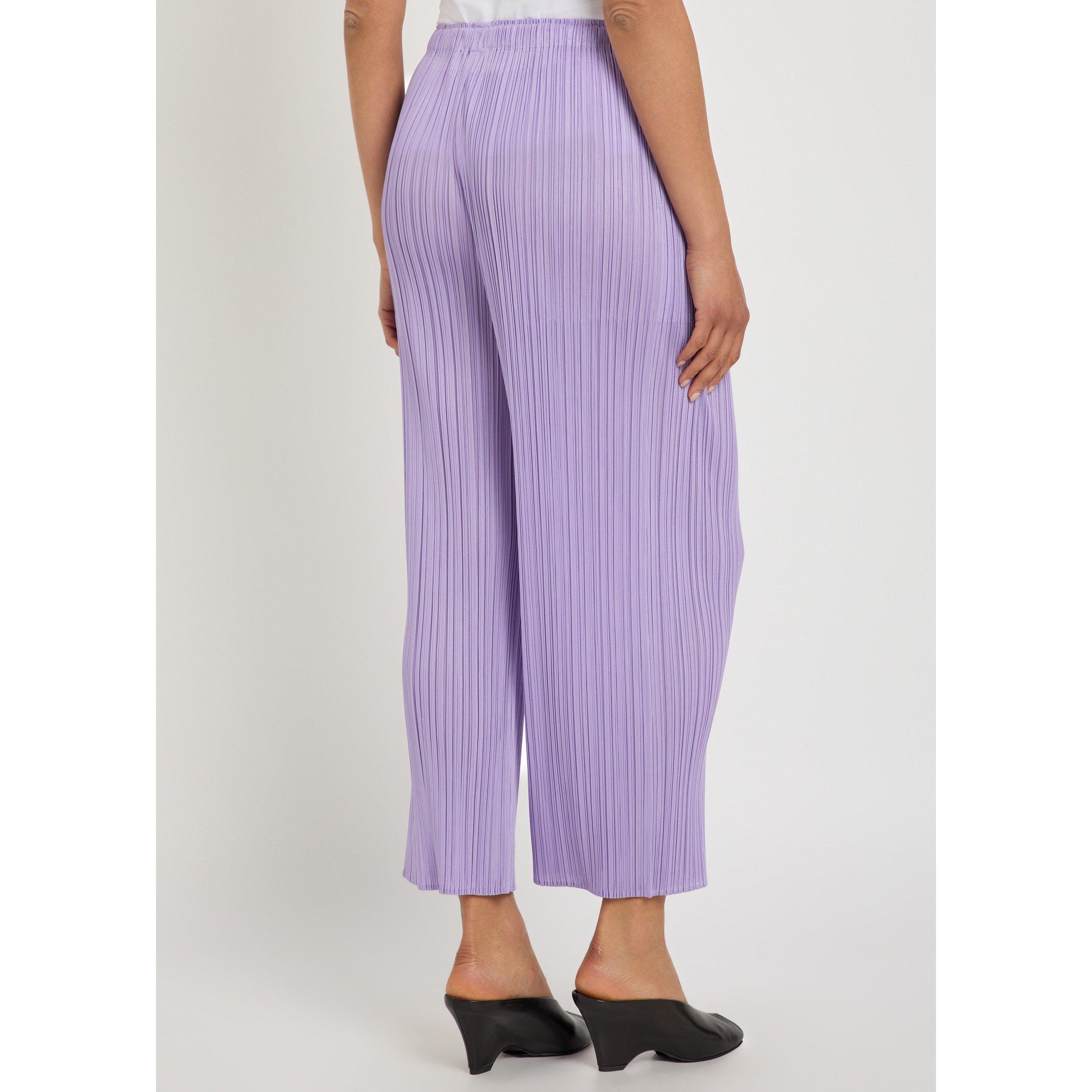LIGHT PURPLE - Issey Miyake - PANTS - MONTHLY COLOURS APRIL - 2