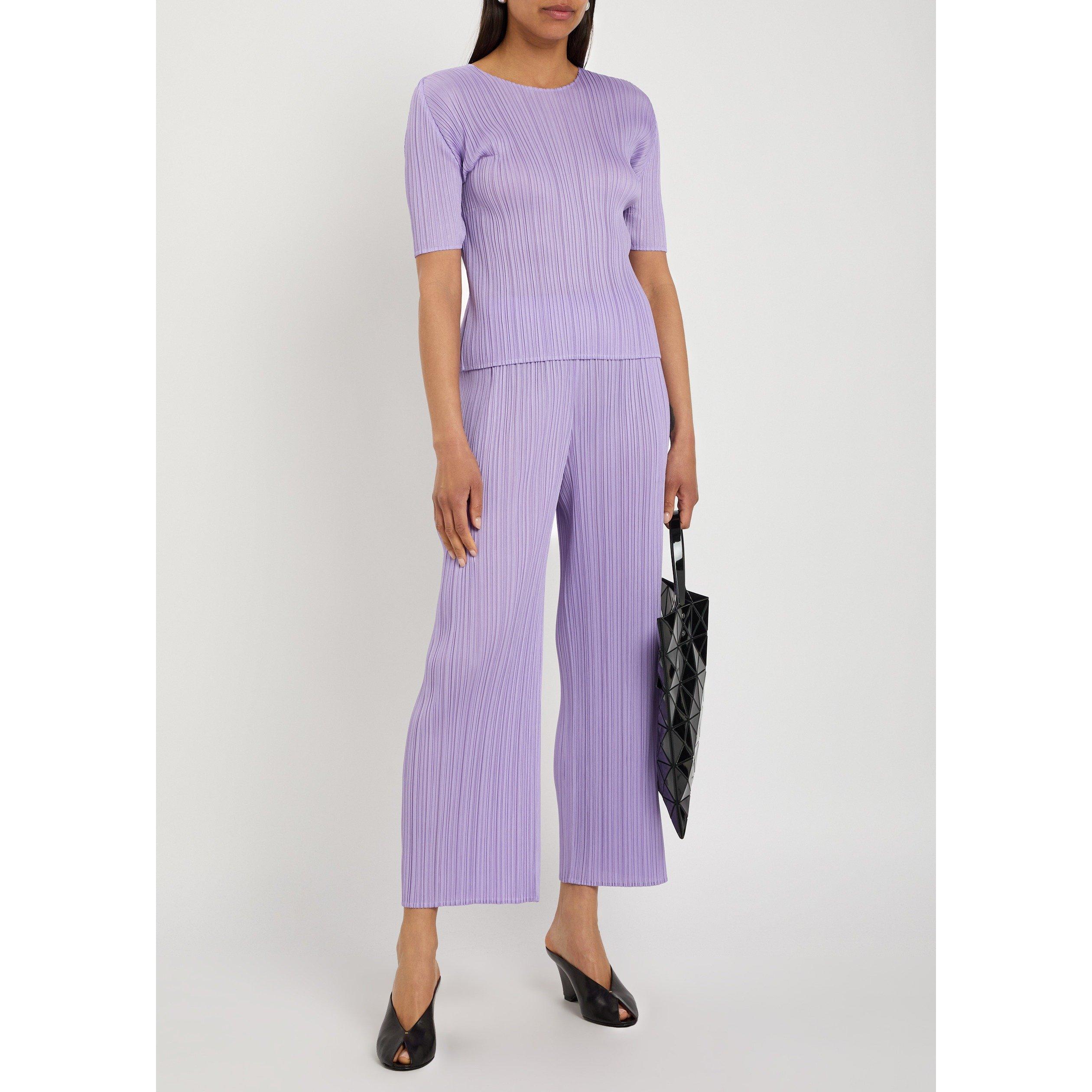 LIGHT PURPLE - Issey Miyake - PANTS - MONTHLY COLOURS APRIL - 5
