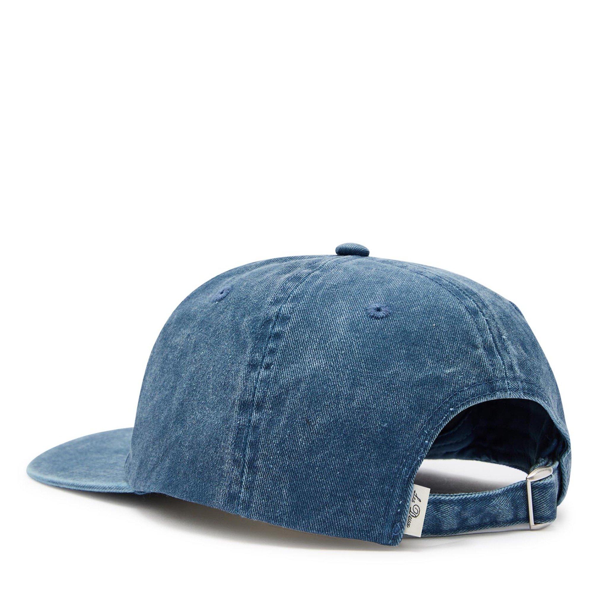 NAVY - Les Deux - Men's Dad Logo Cotton Baseball Cap - 2