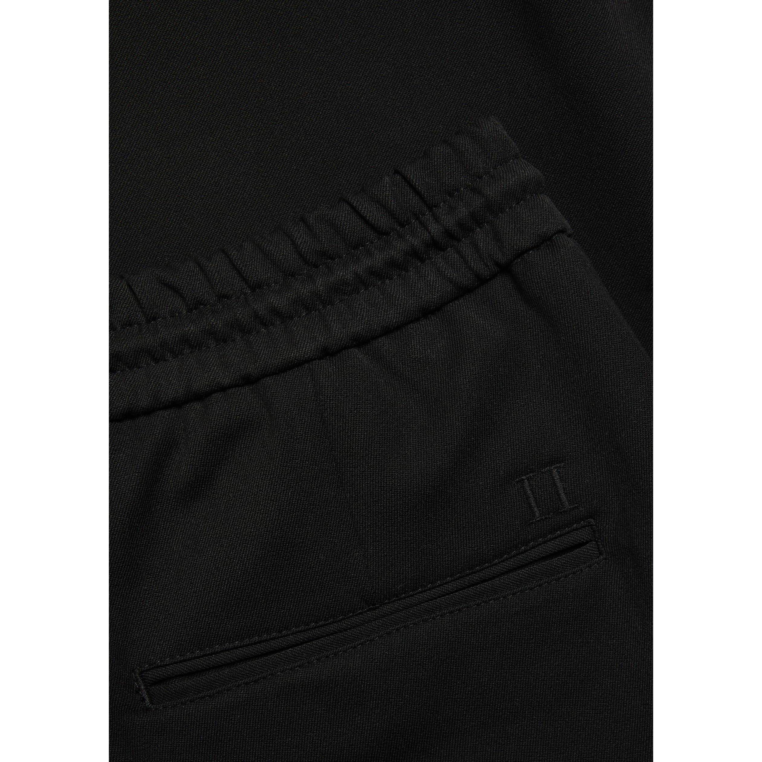 BLACK - Les Deux - Men's Como Drawstring Tapered Trousers - 4