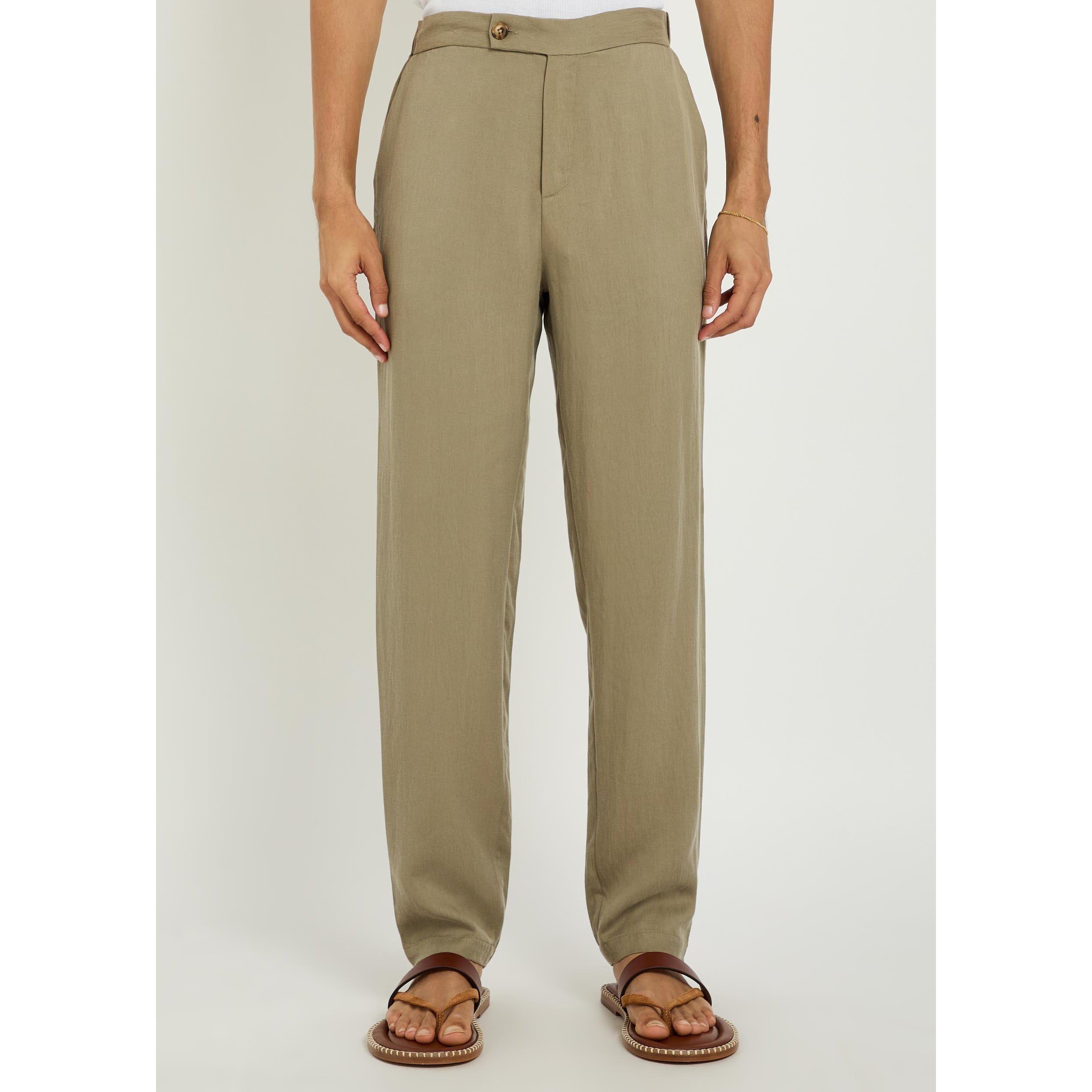 KHAKI - Raith - Men's Sergio Tapered Trousers - 2