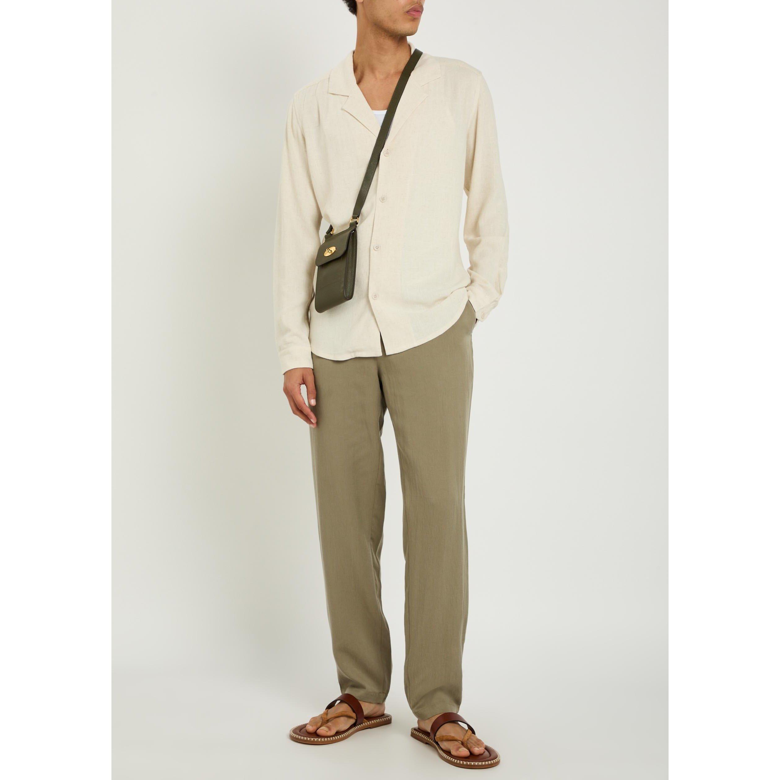 KHAKI - Raith - Men's Sergio Tapered Trousers - 5