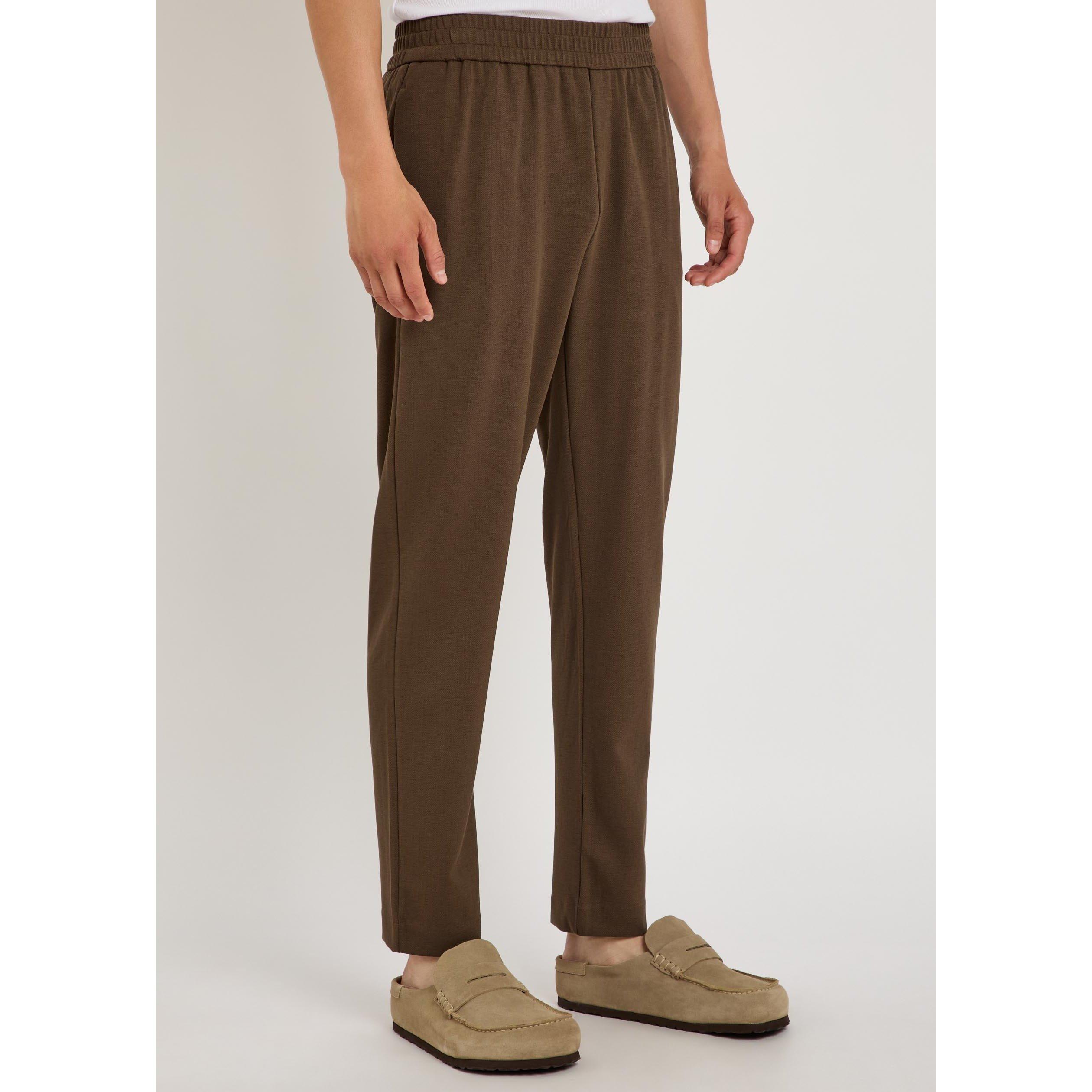 BROWN - Raith - Men's Geneva Tapered Trousers - 2