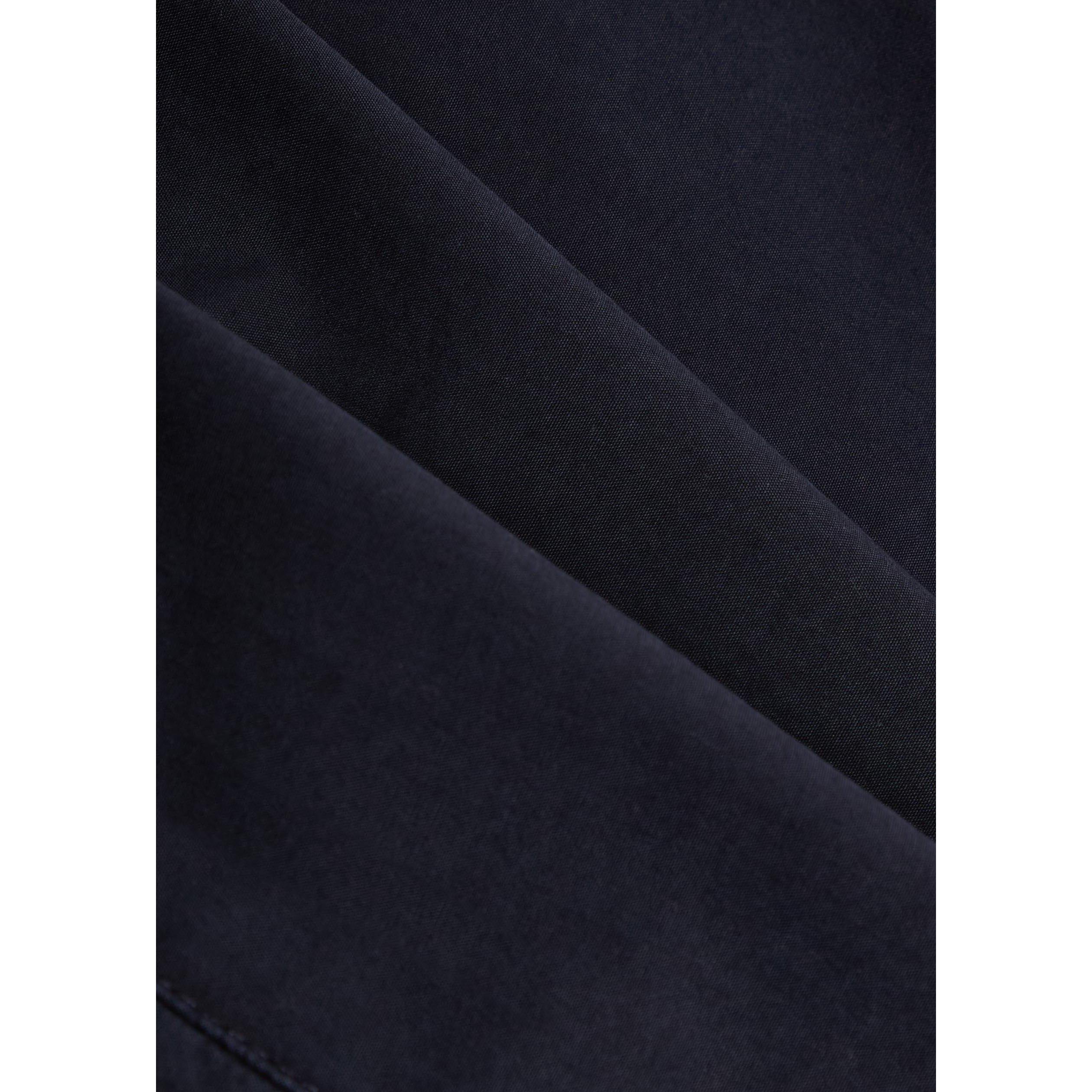 NAVY - Wax London - Men's Tyne Cotton Relaxed-Fit Tapered Trousers - 4
