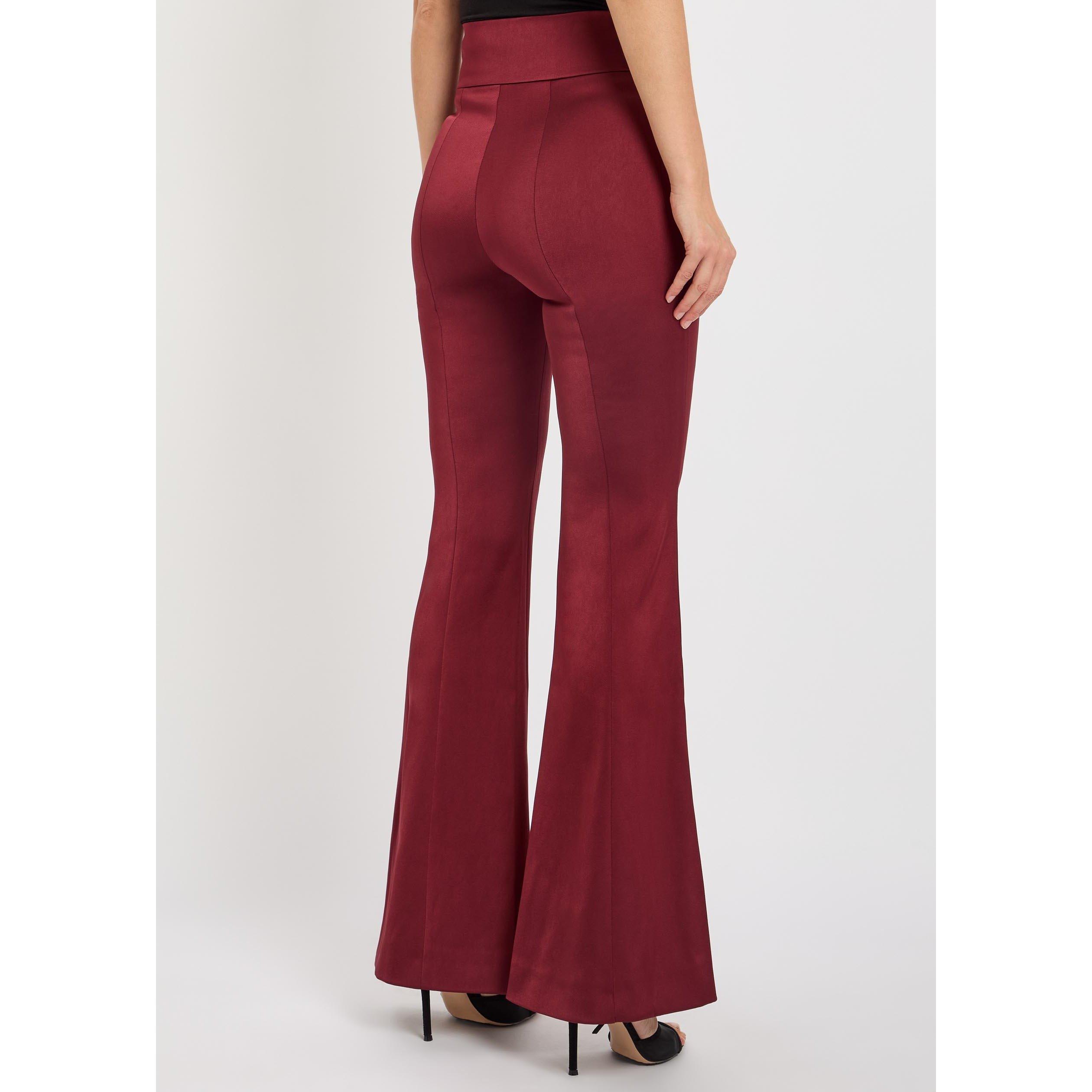 DARK RED - Galvan - TR SCULPTED TROUSER - 3