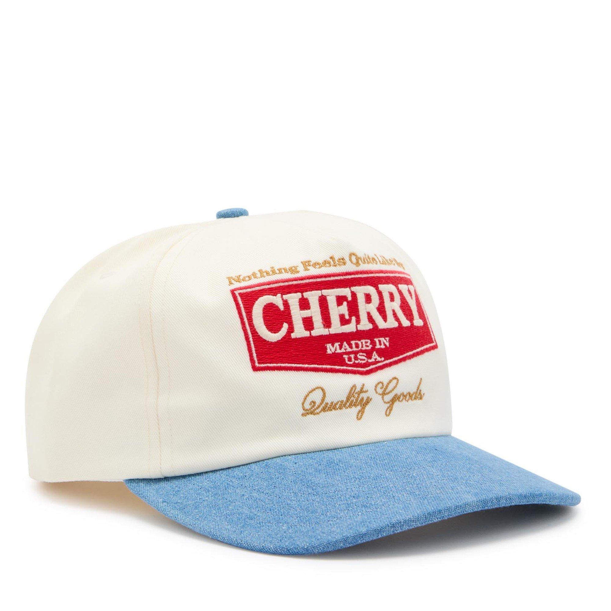 BLUE - Cherry LA - CH CHEVRON 5 PANEL HAT