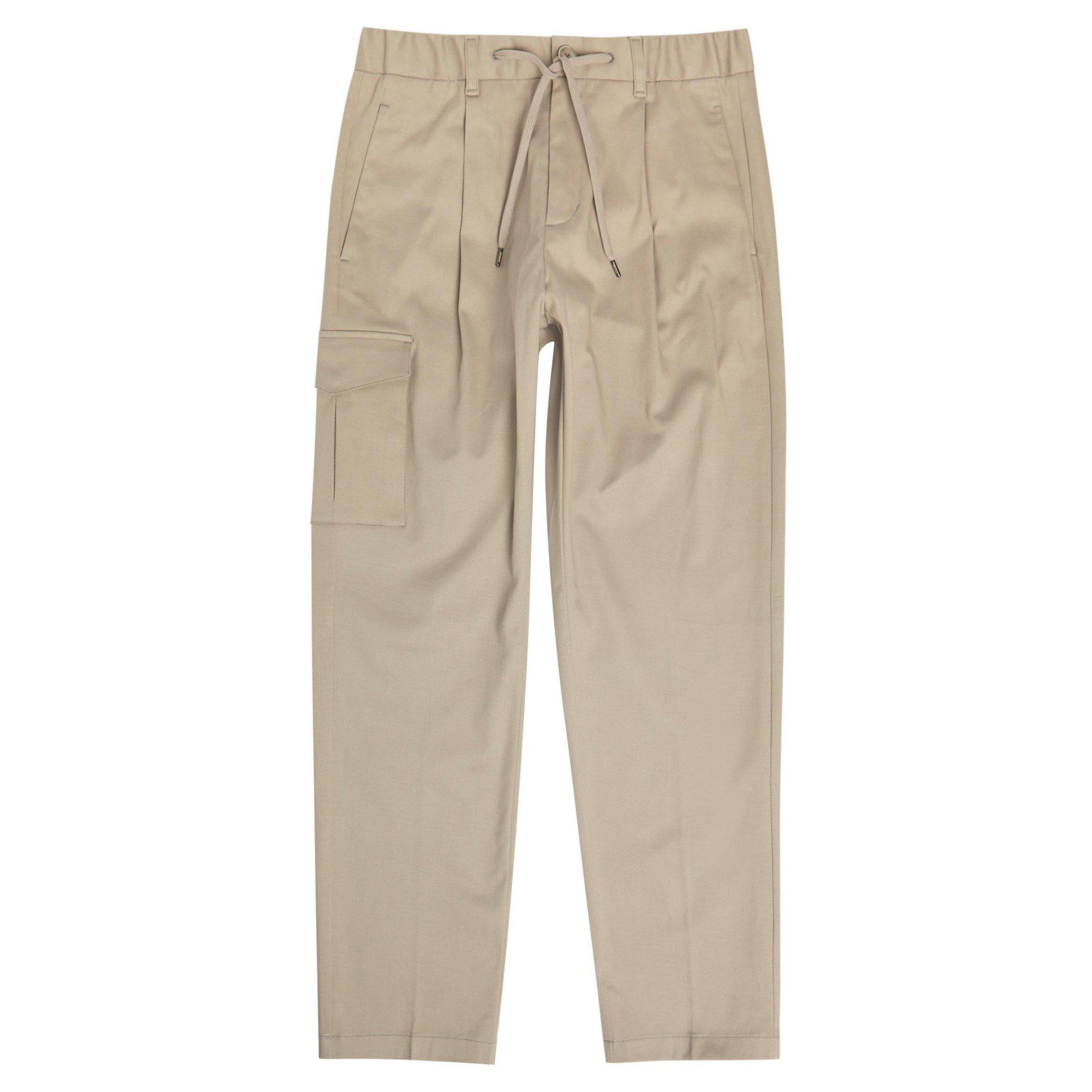 ECRU - Herno - Men's Cotton Tapered Trousers - 1