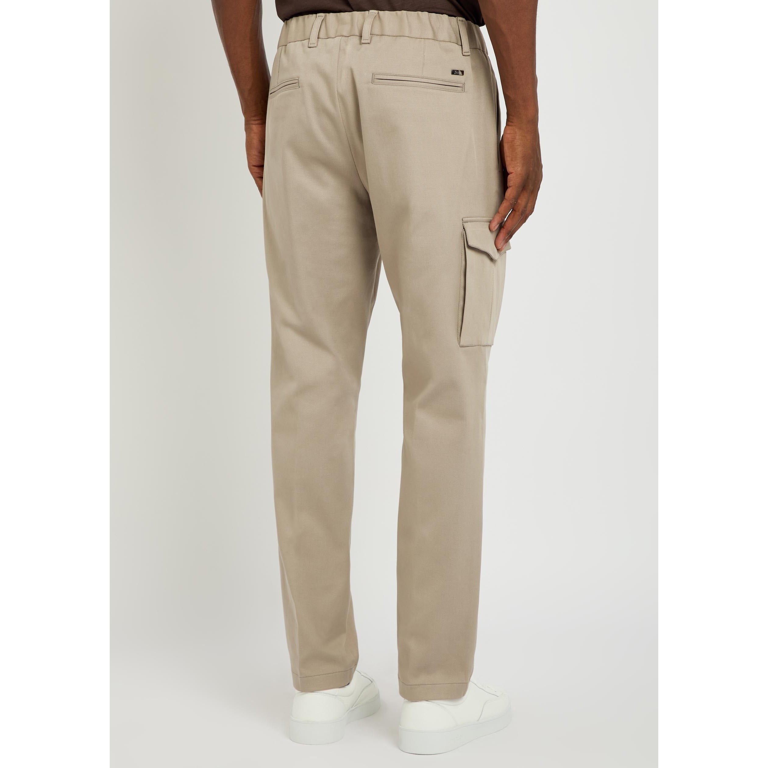 ECRU - Herno - Men's Cotton Tapered Trousers - 3