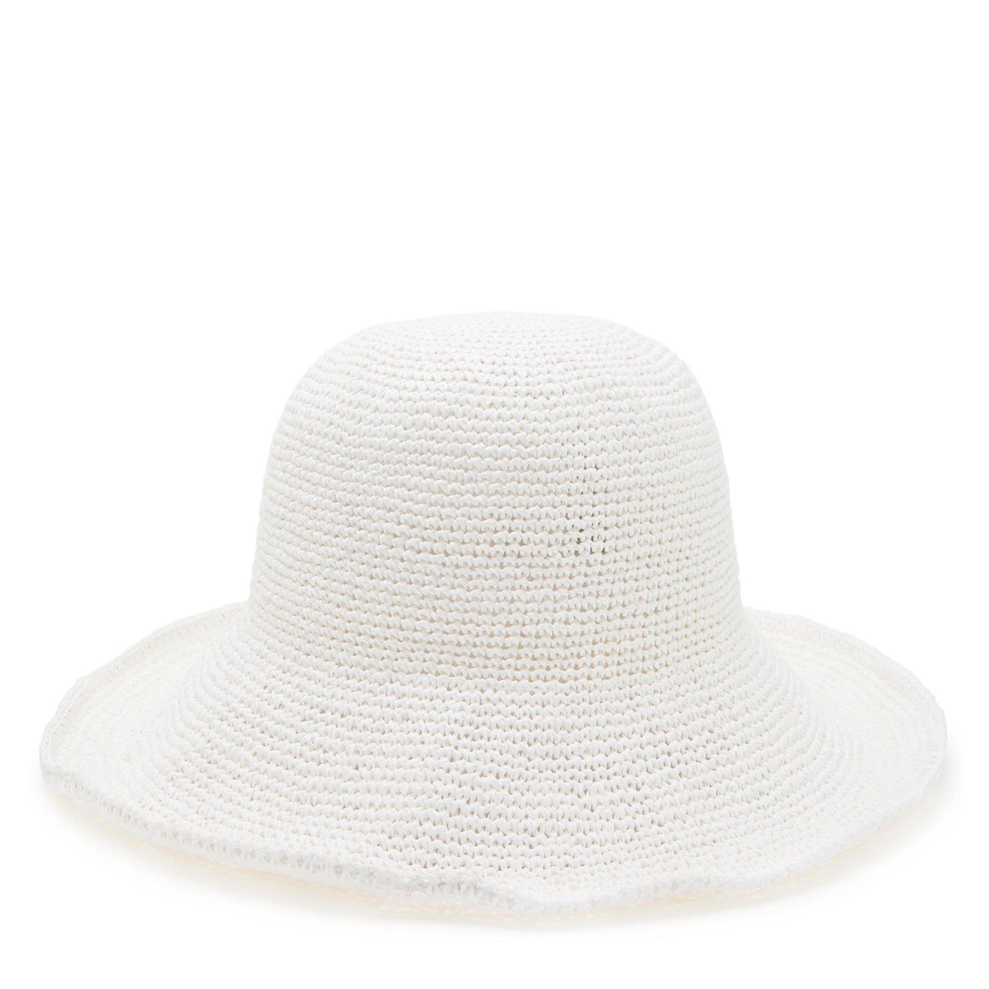 WHITE - Toteme - Women's Paper Floppy Hat - 2