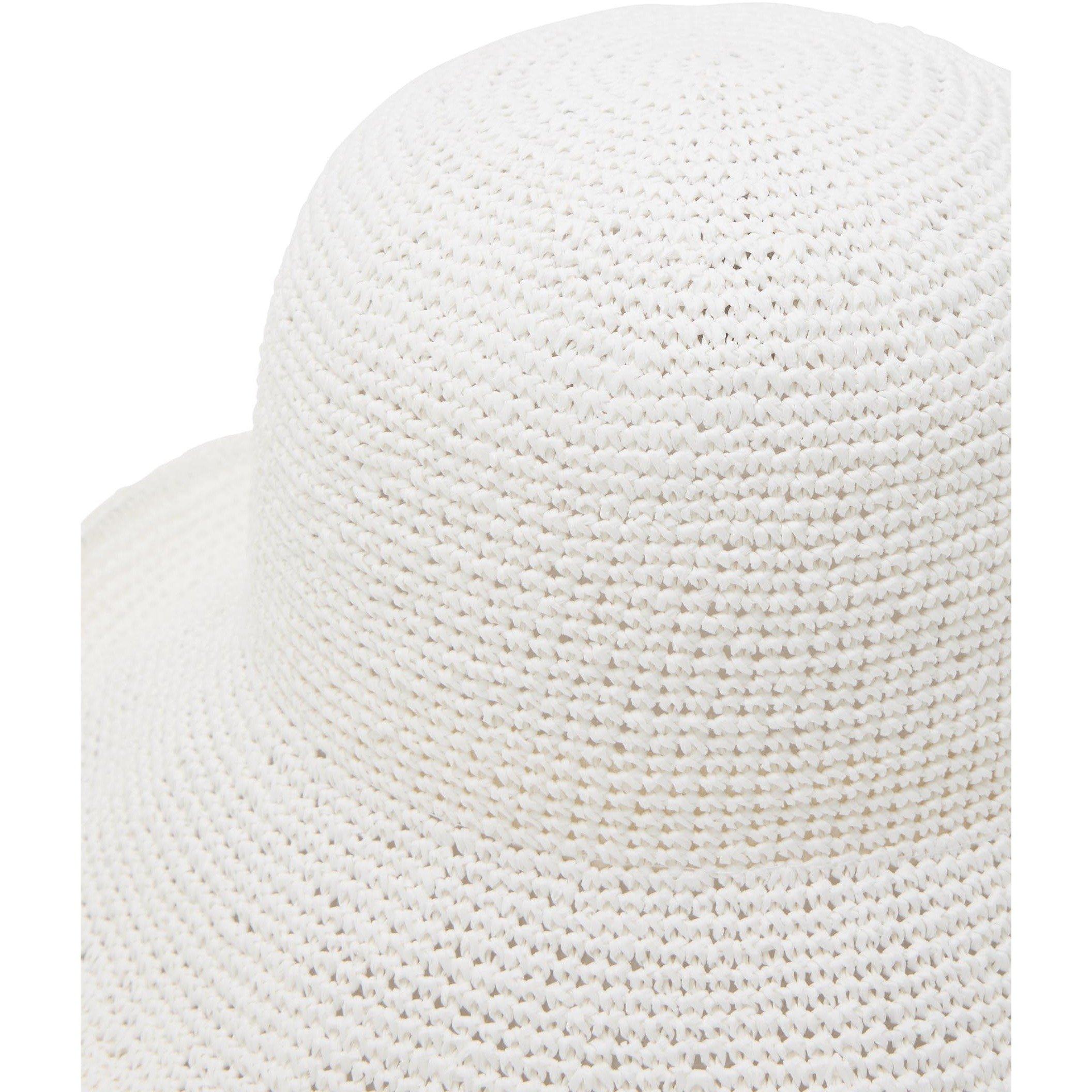 WHITE - Toteme - Women's Paper Floppy Hat - 4