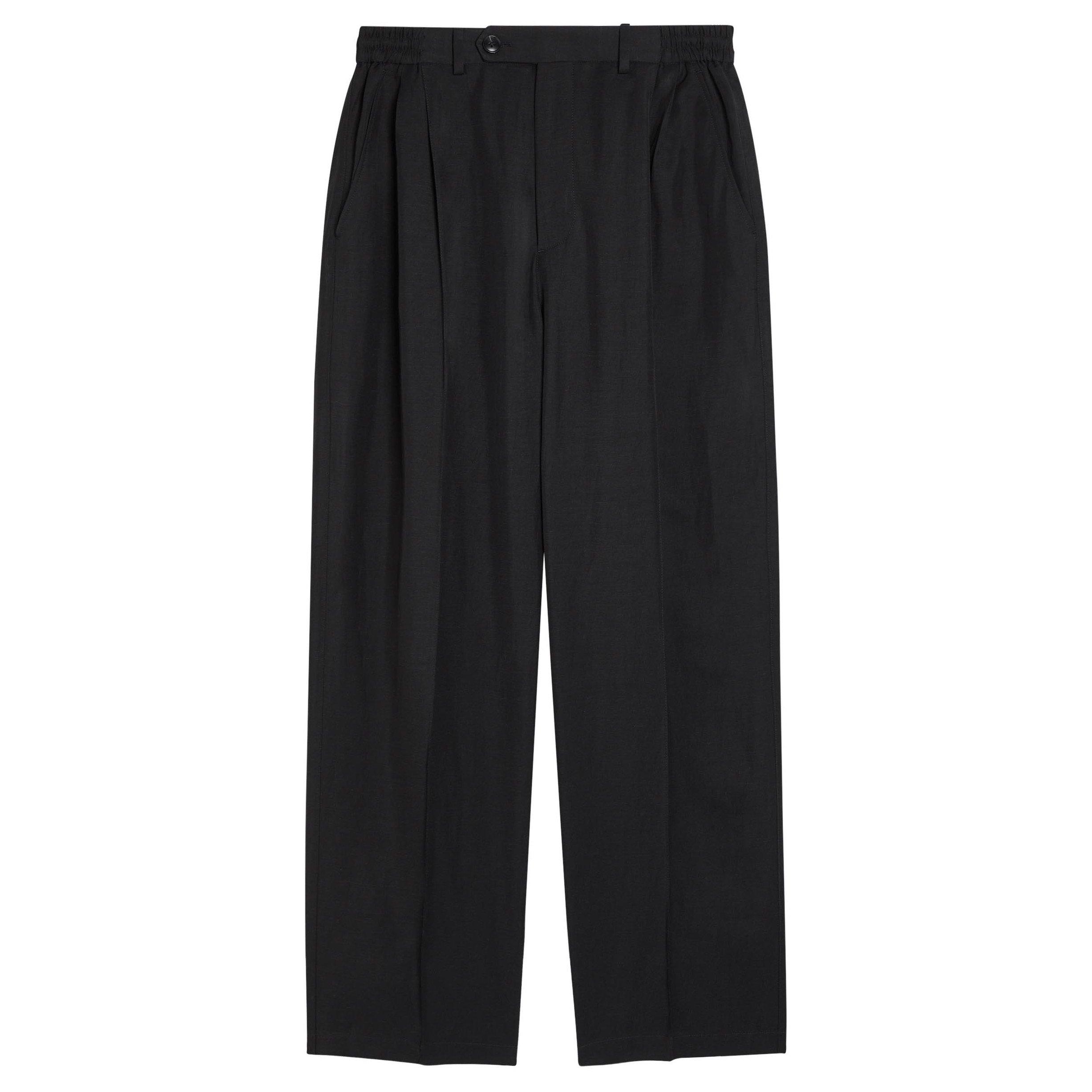BLACK - MKI MIYUKI ZOKU - MKI PLEATED SUIT PANTS