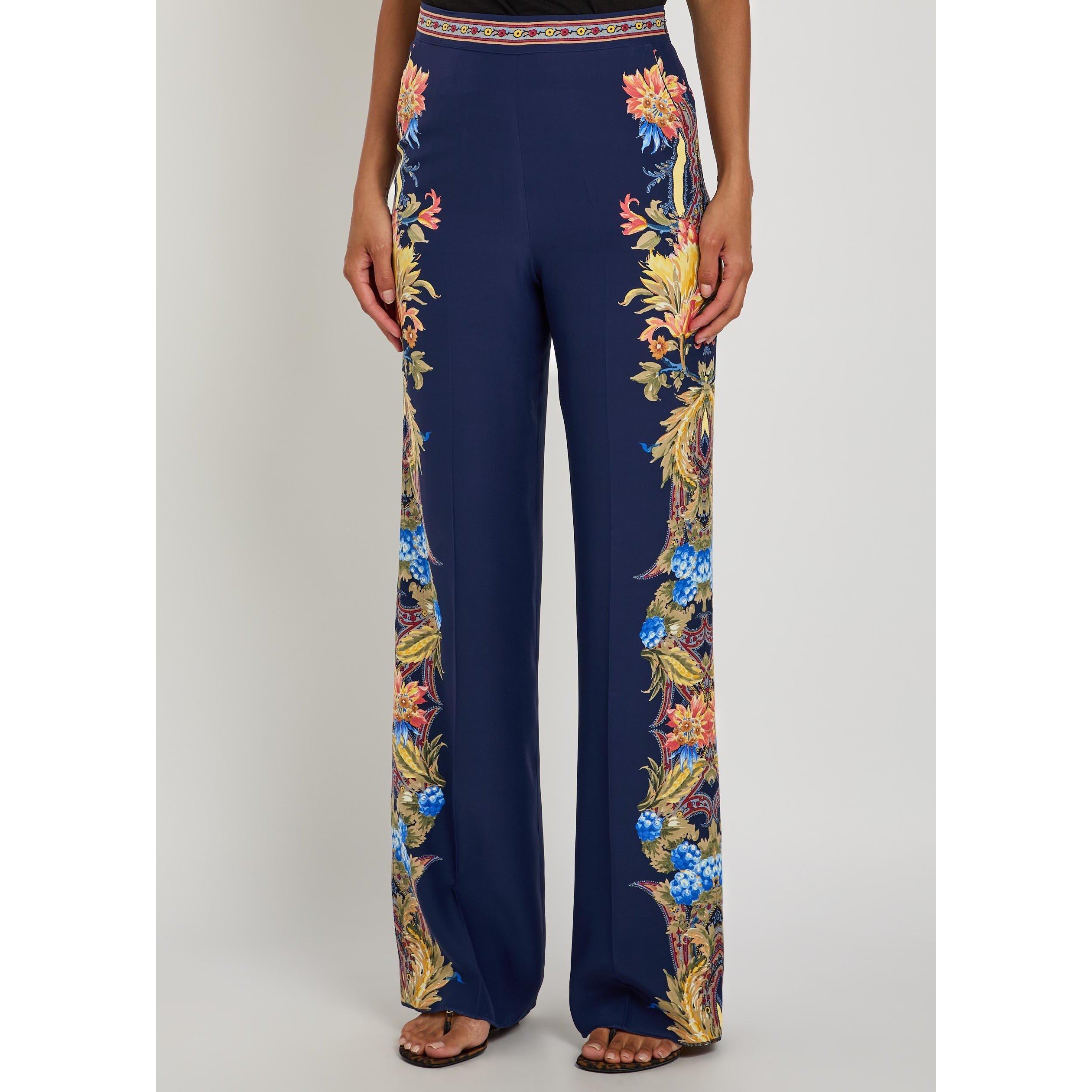 DENIM - Etro - WOMENS STRAIGHT LEG TROUSERS - 2