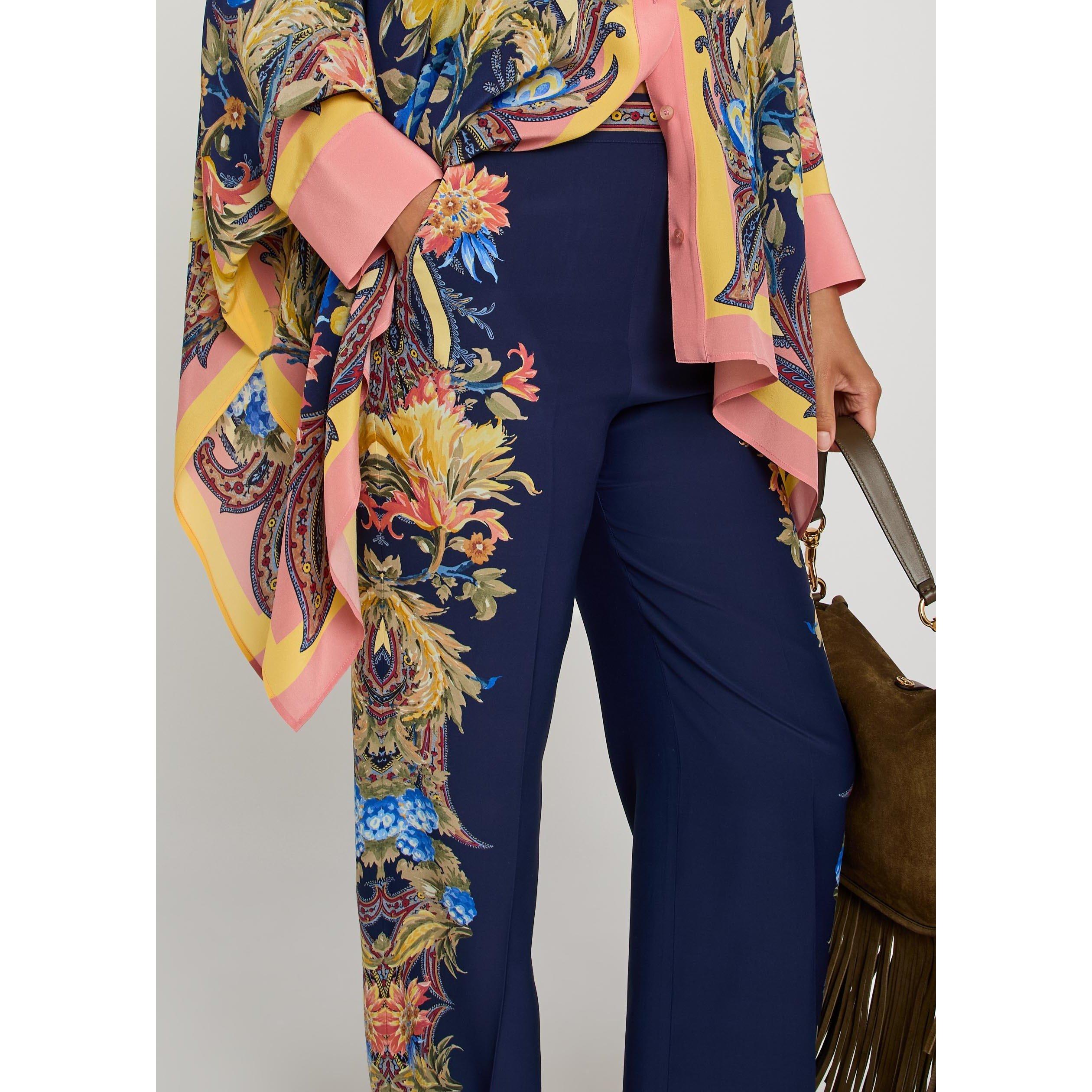 DENIM - Etro - WOMENS STRAIGHT LEG TROUSERS - 4