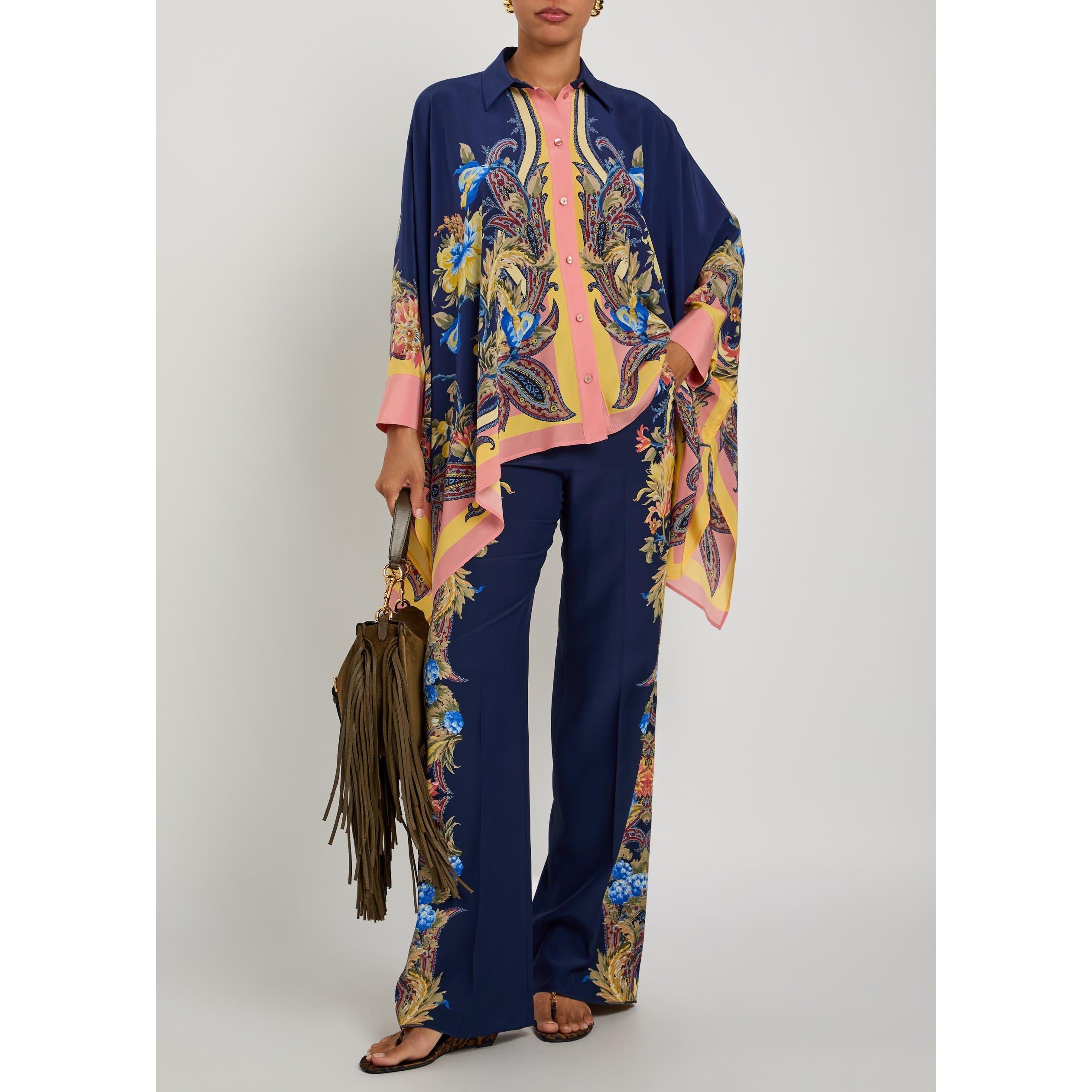DENIM - Etro - WOMENS STRAIGHT LEG TROUSERS - 5
