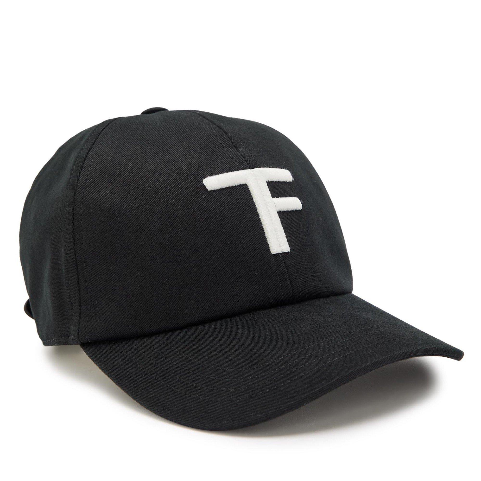 BLACK - Tom Ford - TOM FORD CANVAS LEATHER CAP