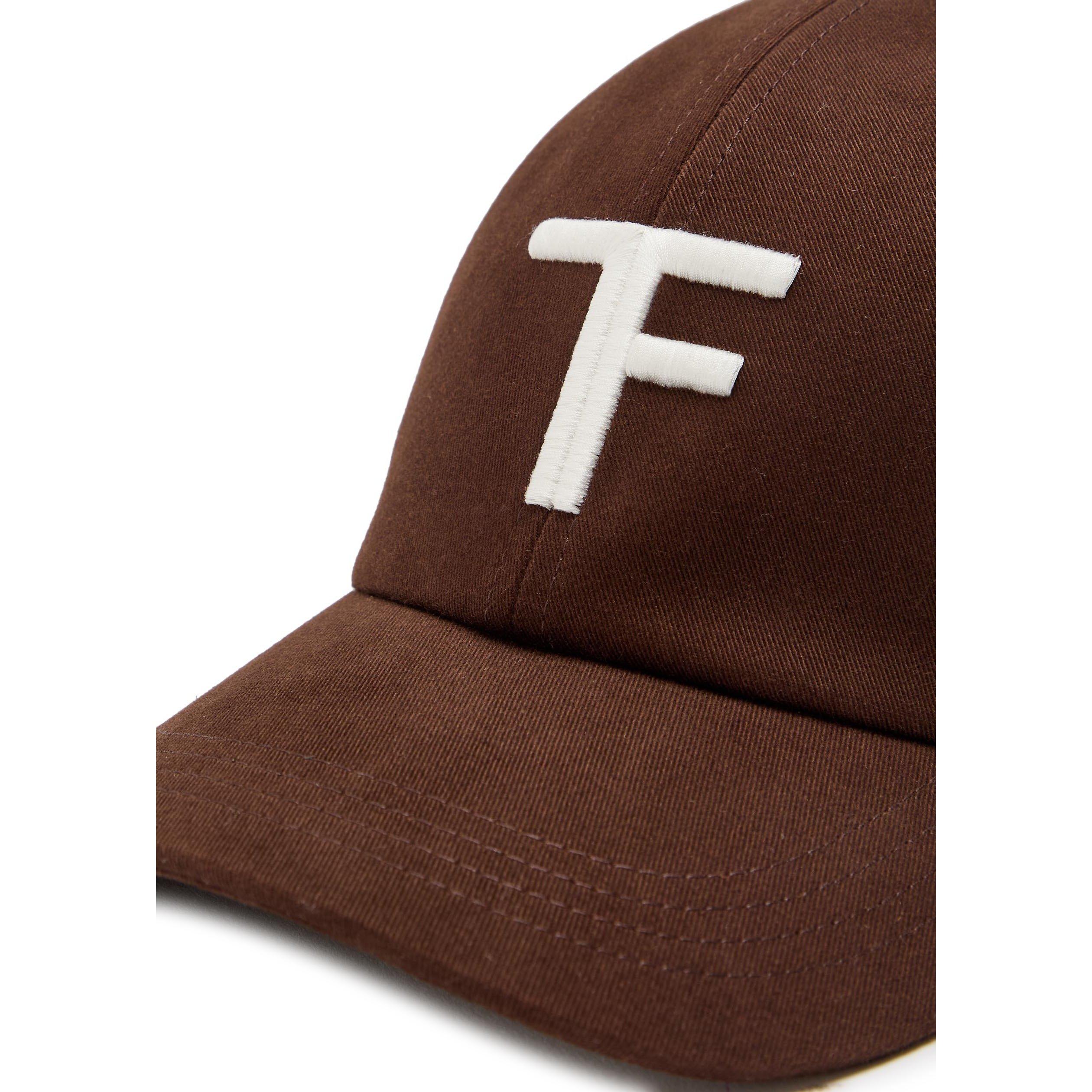 BROWN AND OTHER - Tom Ford - TOM FORD CANVAS LEATHER CAP - 3
