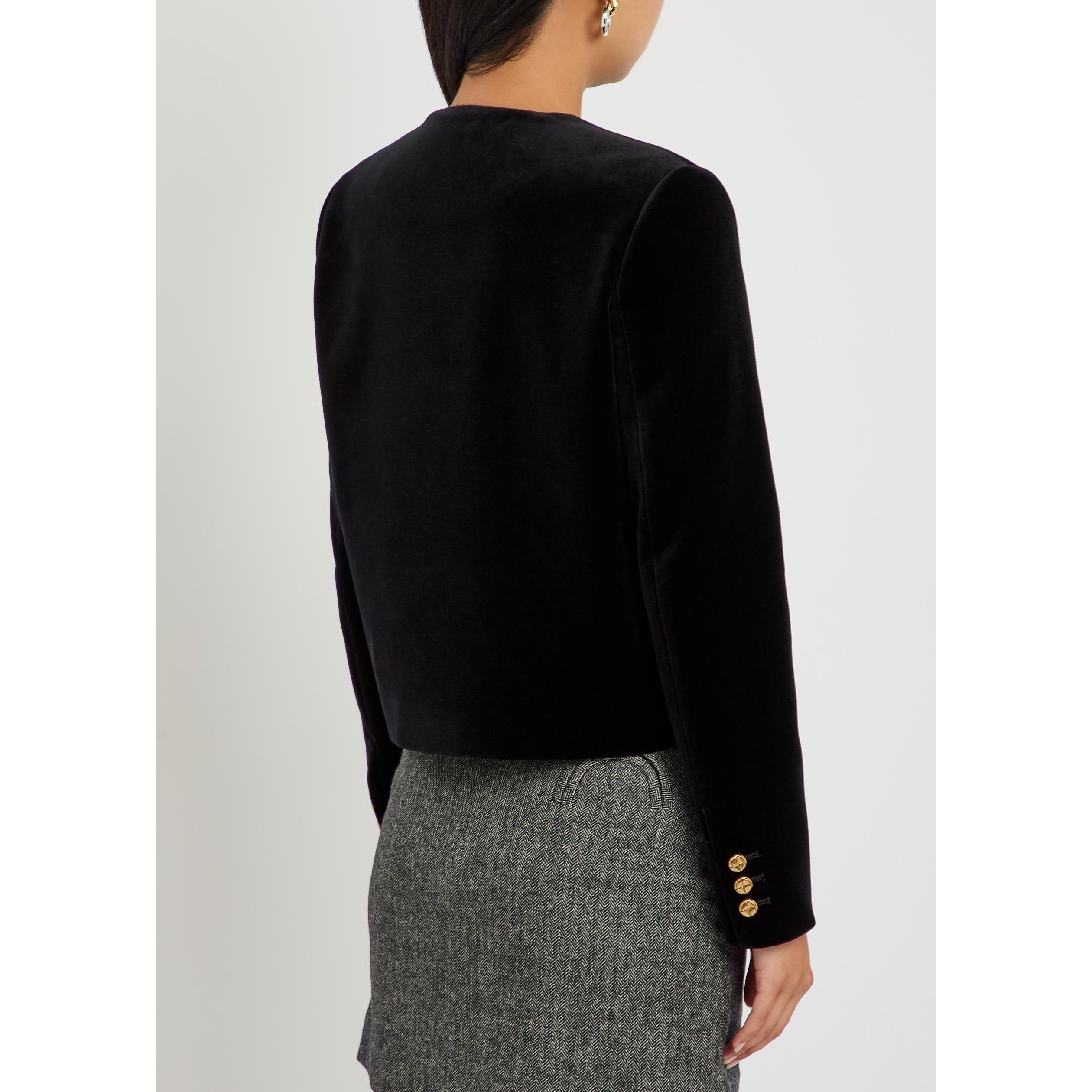 BLACK - Blaze Milano - Women's Jealousy Shamo Cotton Bolero - 3