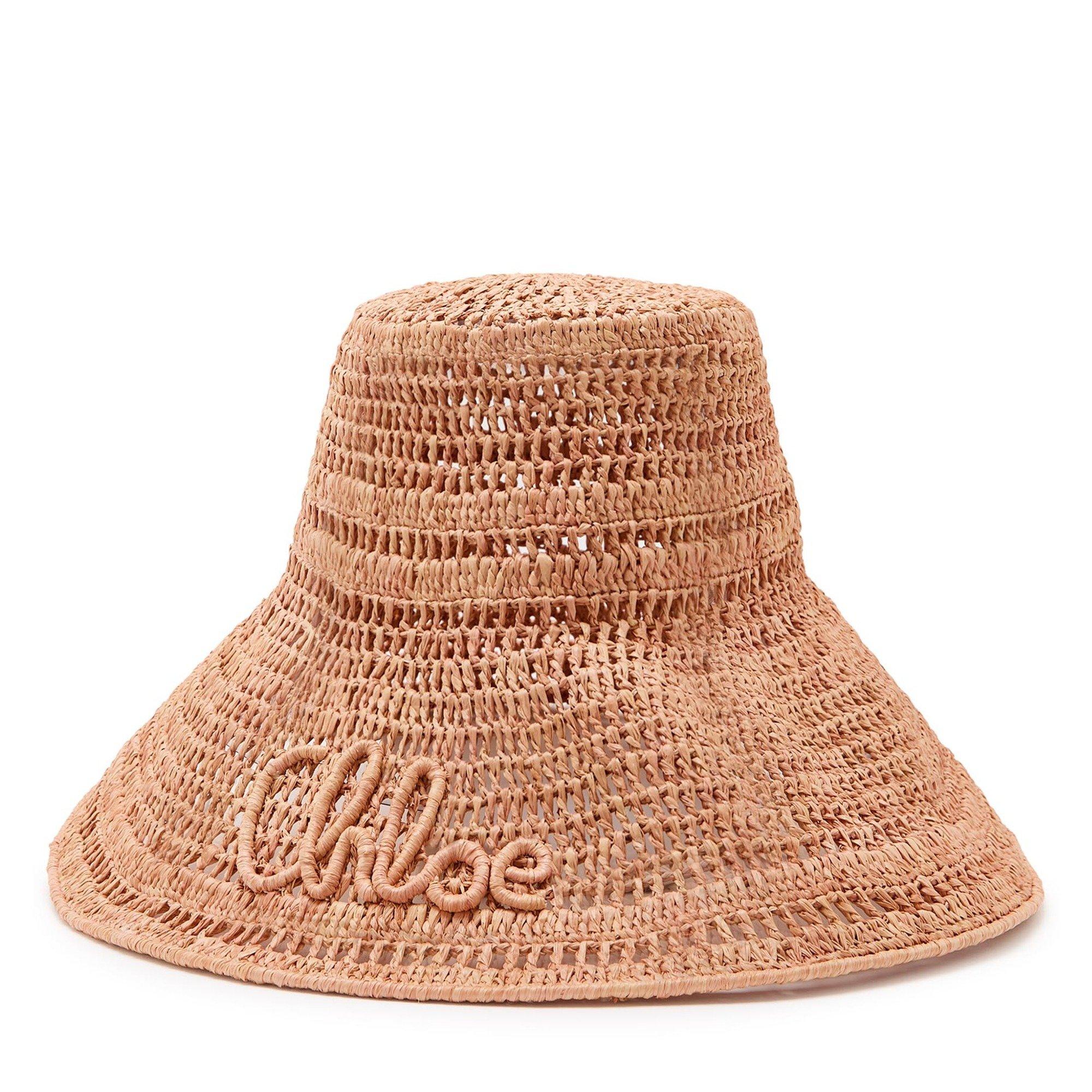 NATURAL - Chloe - Women's Summer Banana Raffia Floppy Hat - 2