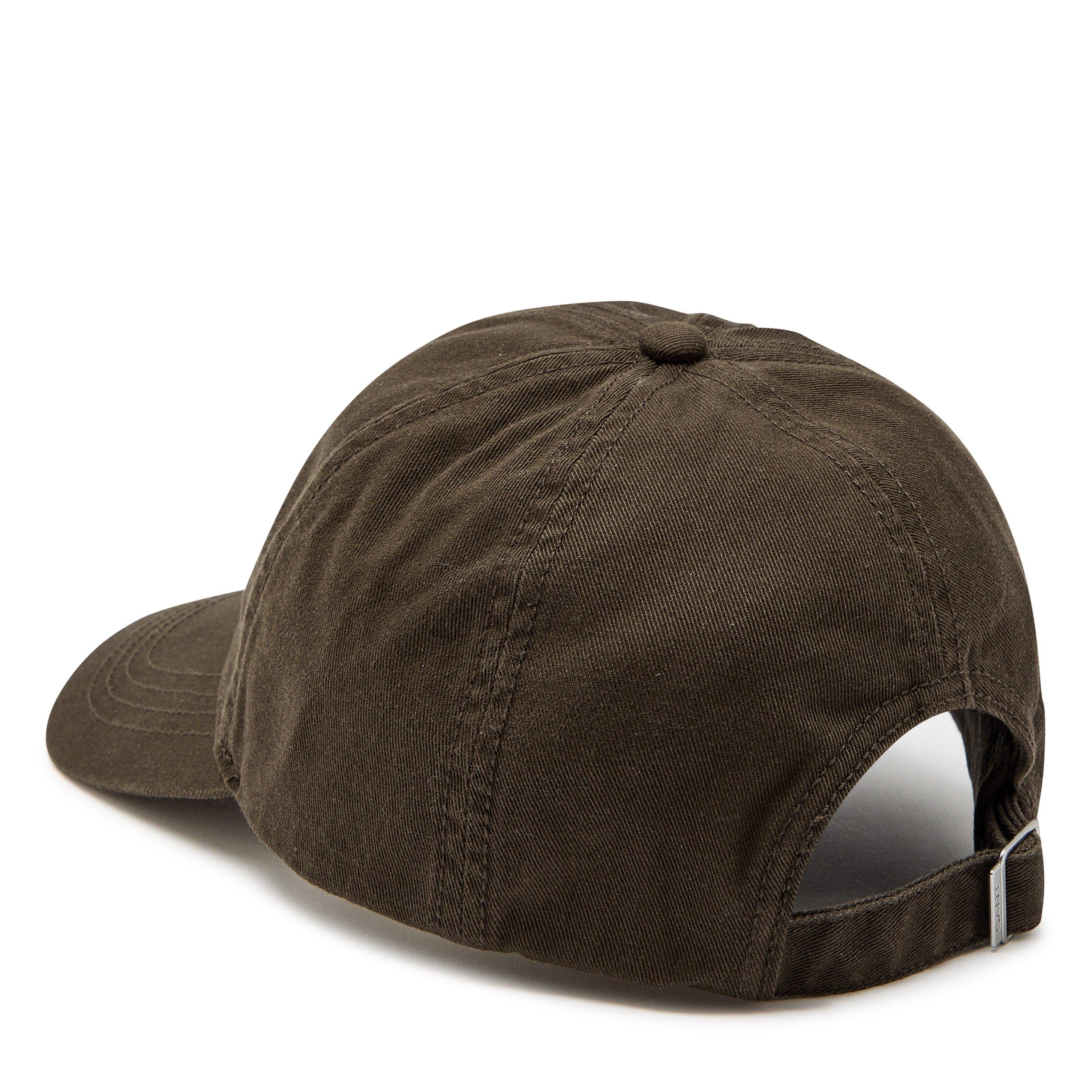 BROWN - Gant - Men's Shield Logo Cotton Baseball Cap - 2