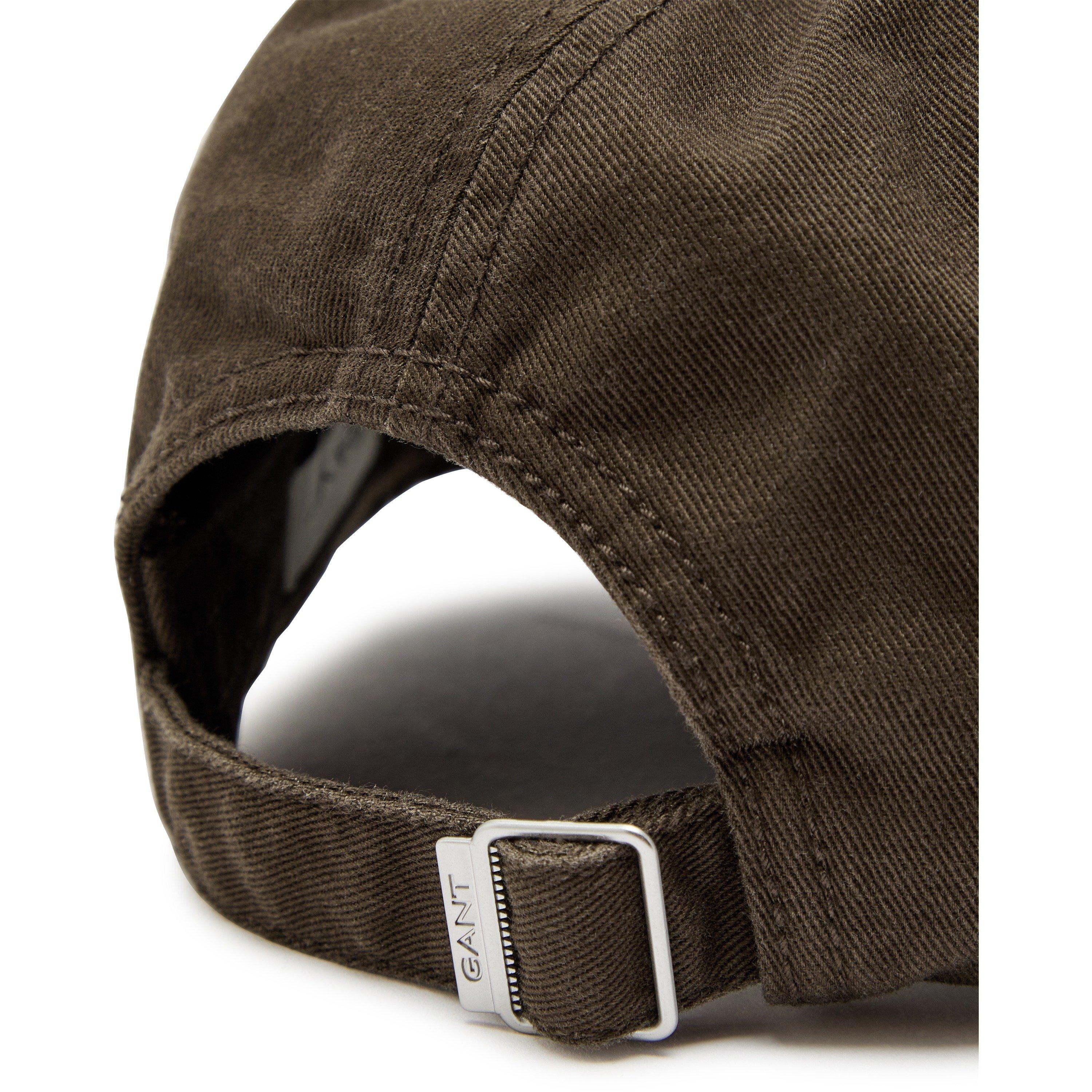 BROWN - Gant - Men's Shield Logo Cotton Baseball Cap - 3